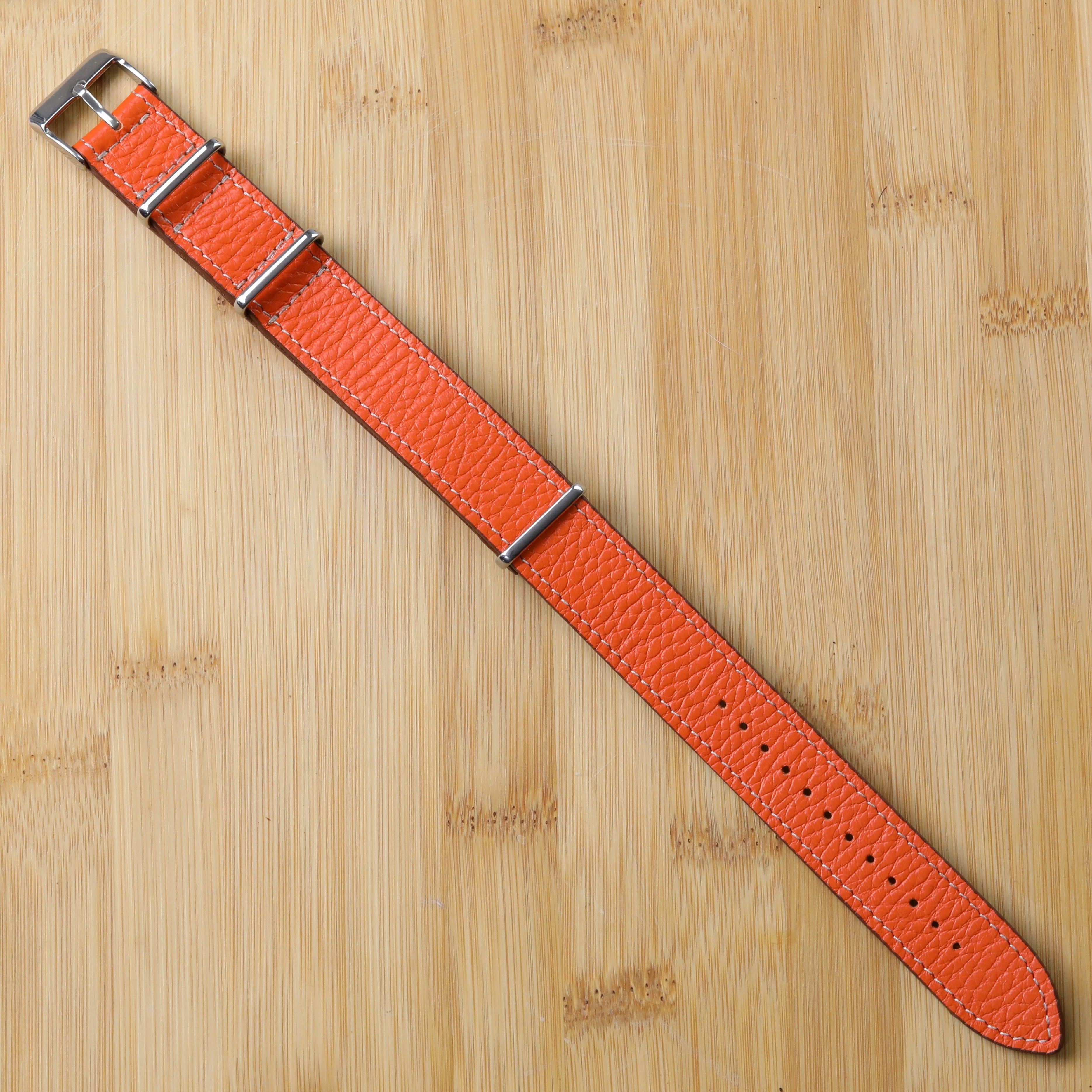 Nato Leather Watch Strap