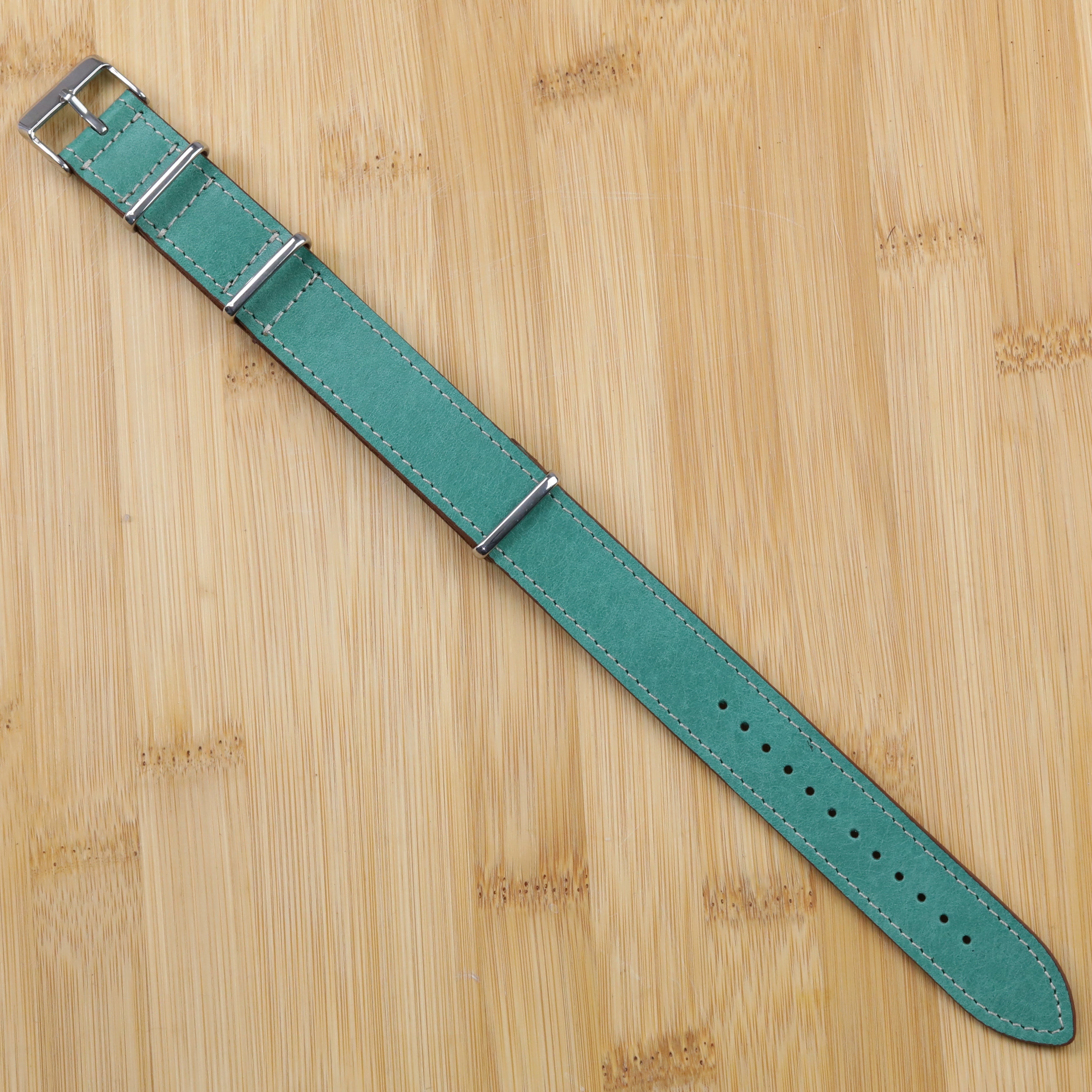 Nato Leather Watch Strap