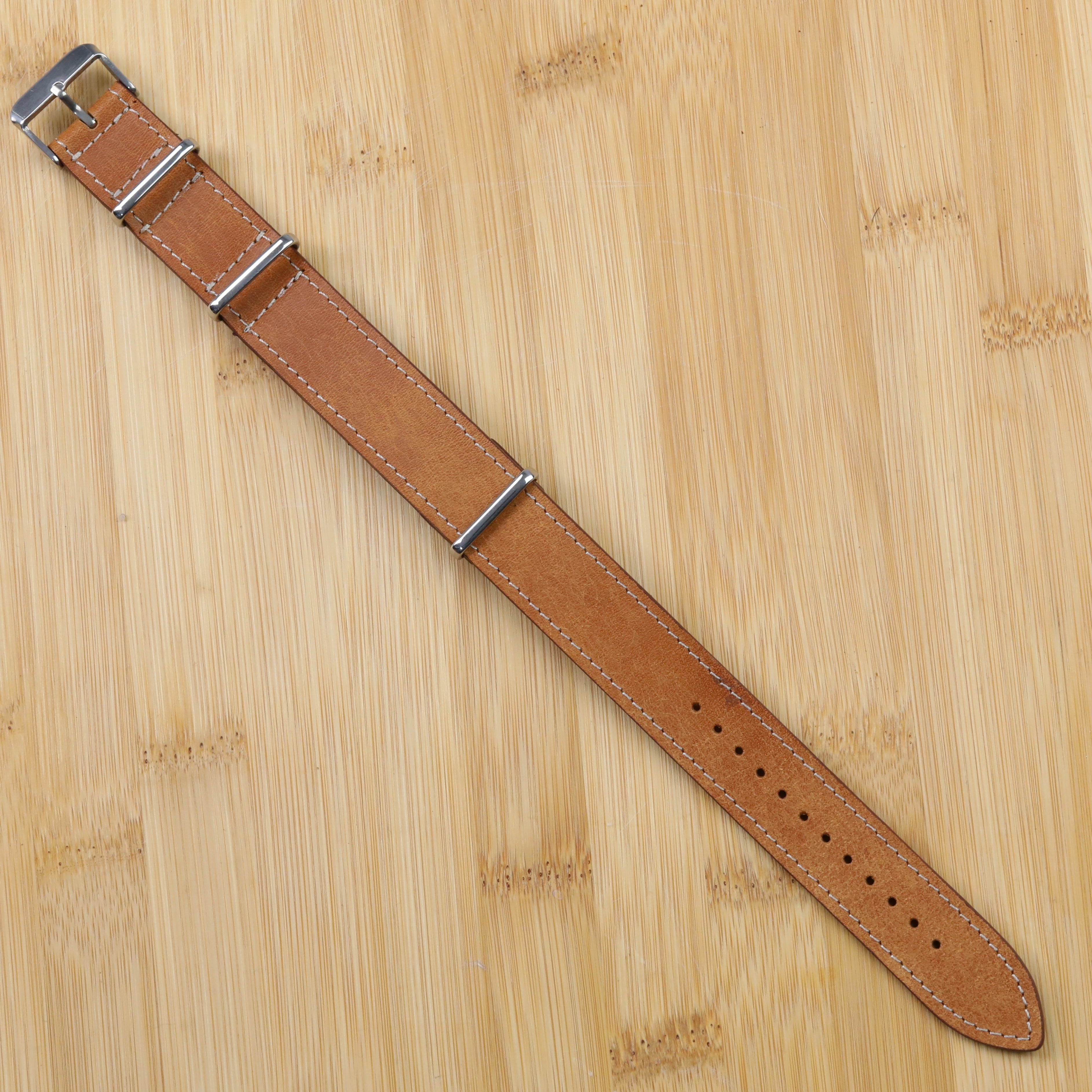 Nato Leather Watch Strap