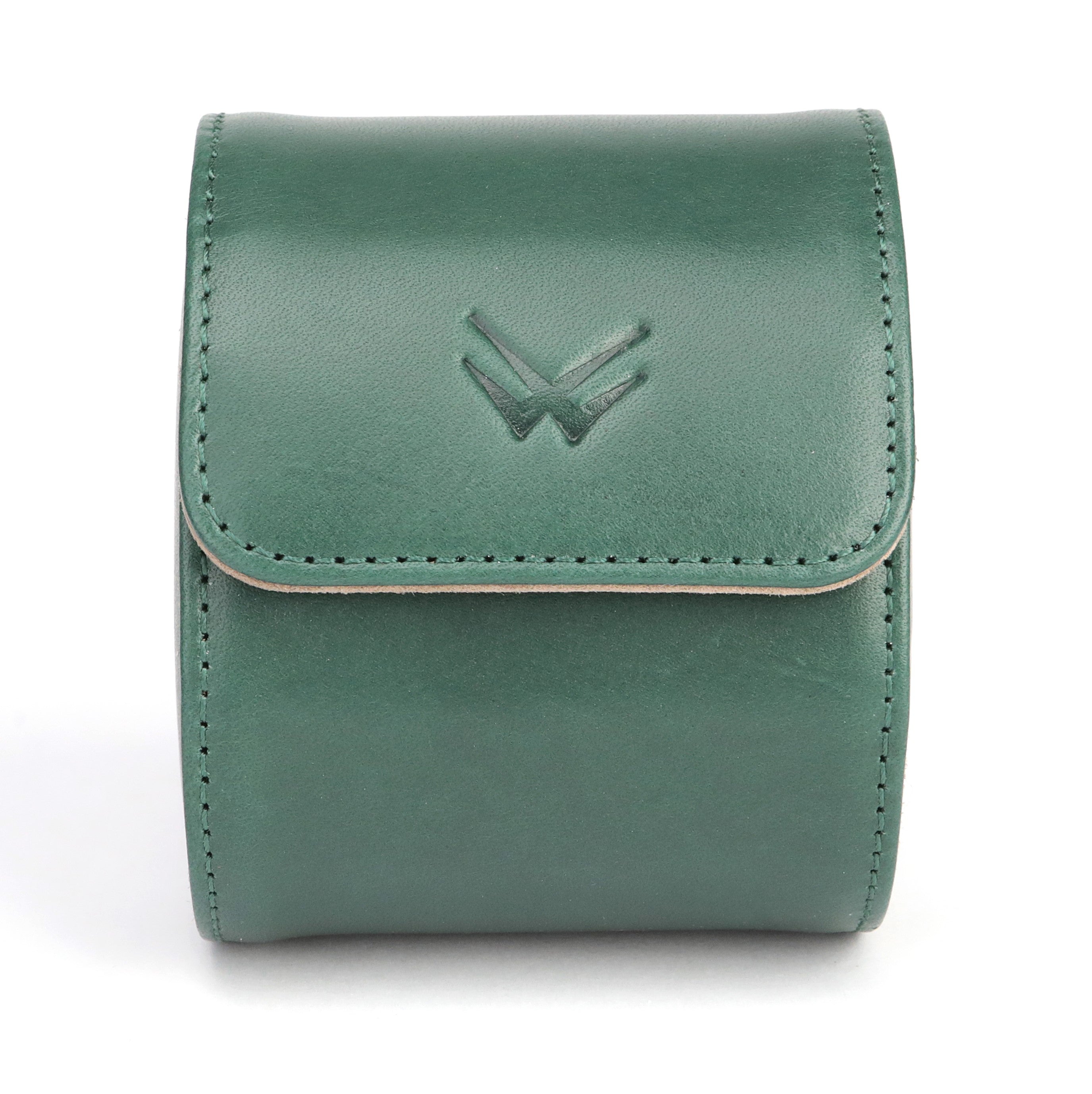 Toro Leather Watch Roll for 1 - Green