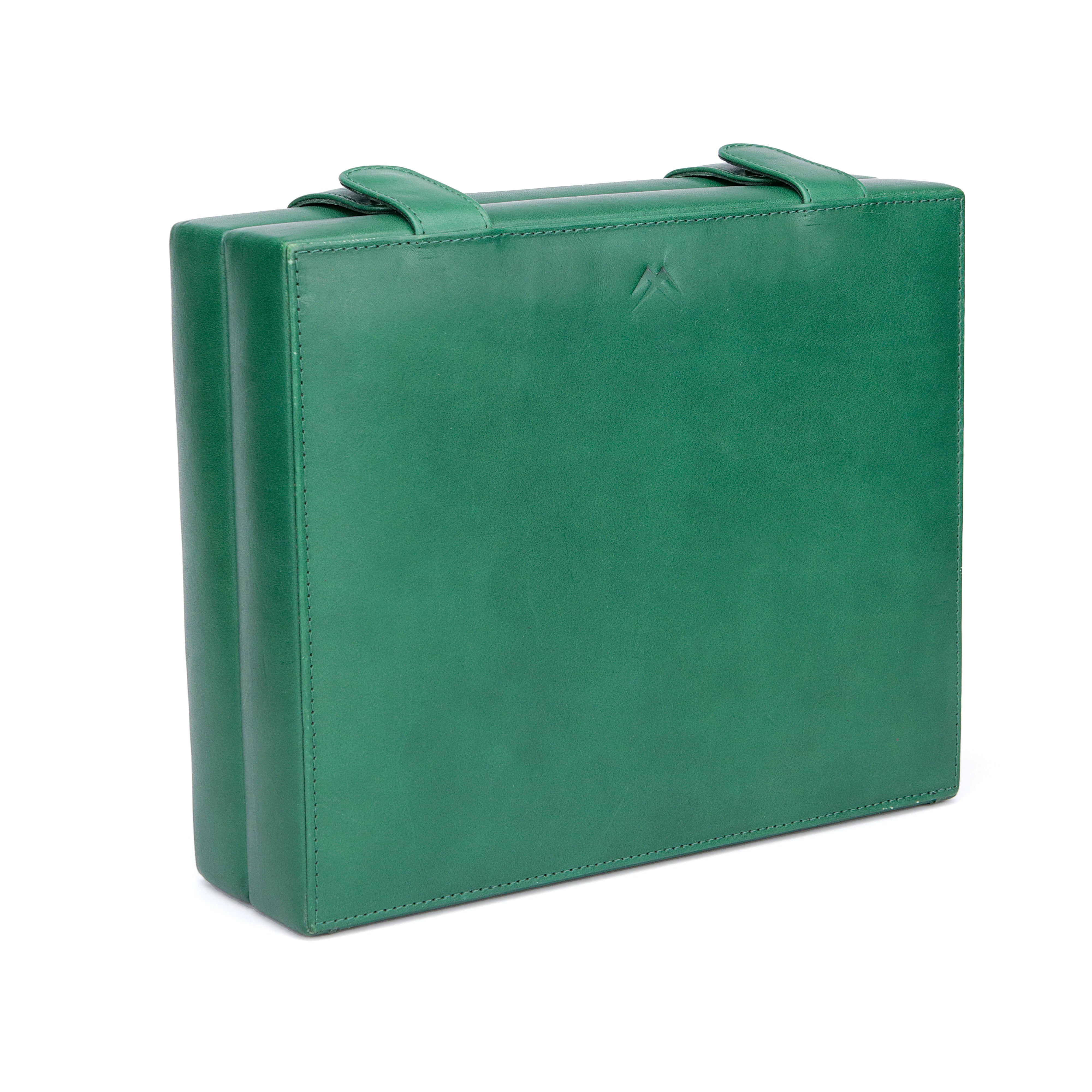 Leather Watch Box for 6 / Green