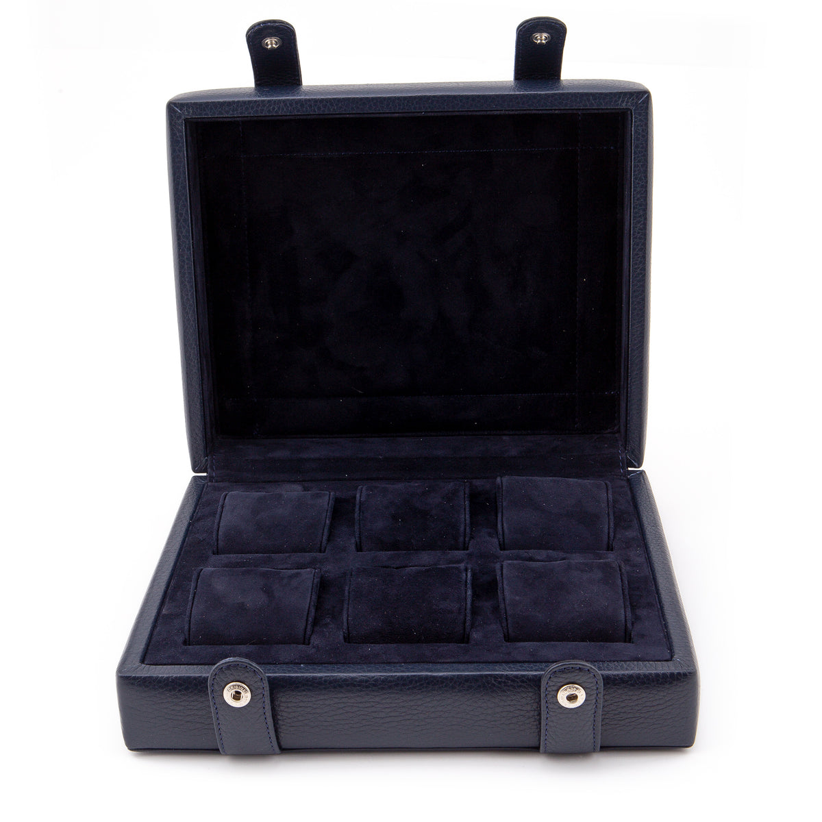 Arca Temporis Leather Watch Box for 6 / D.Blue