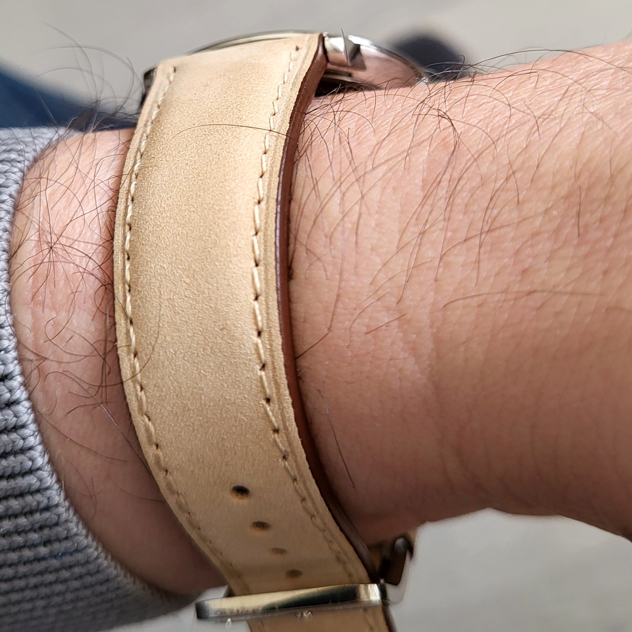 Nubuck Leather Strap