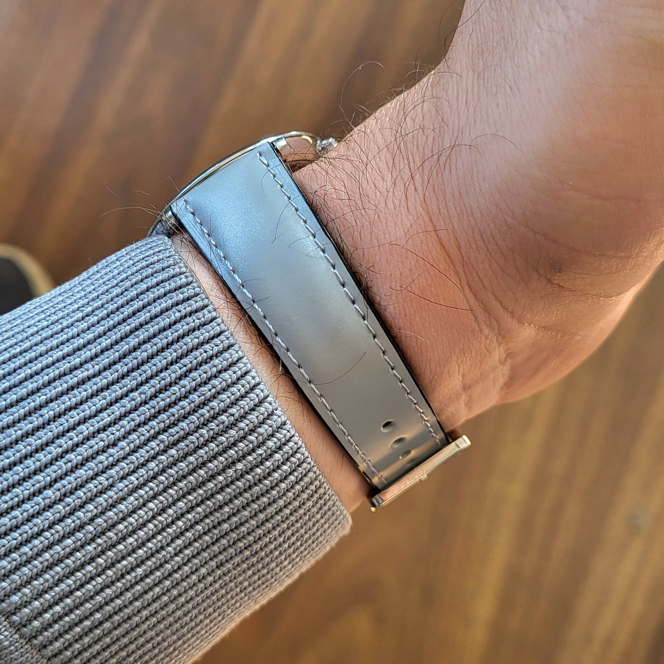 Napa Leather Strap - Beige