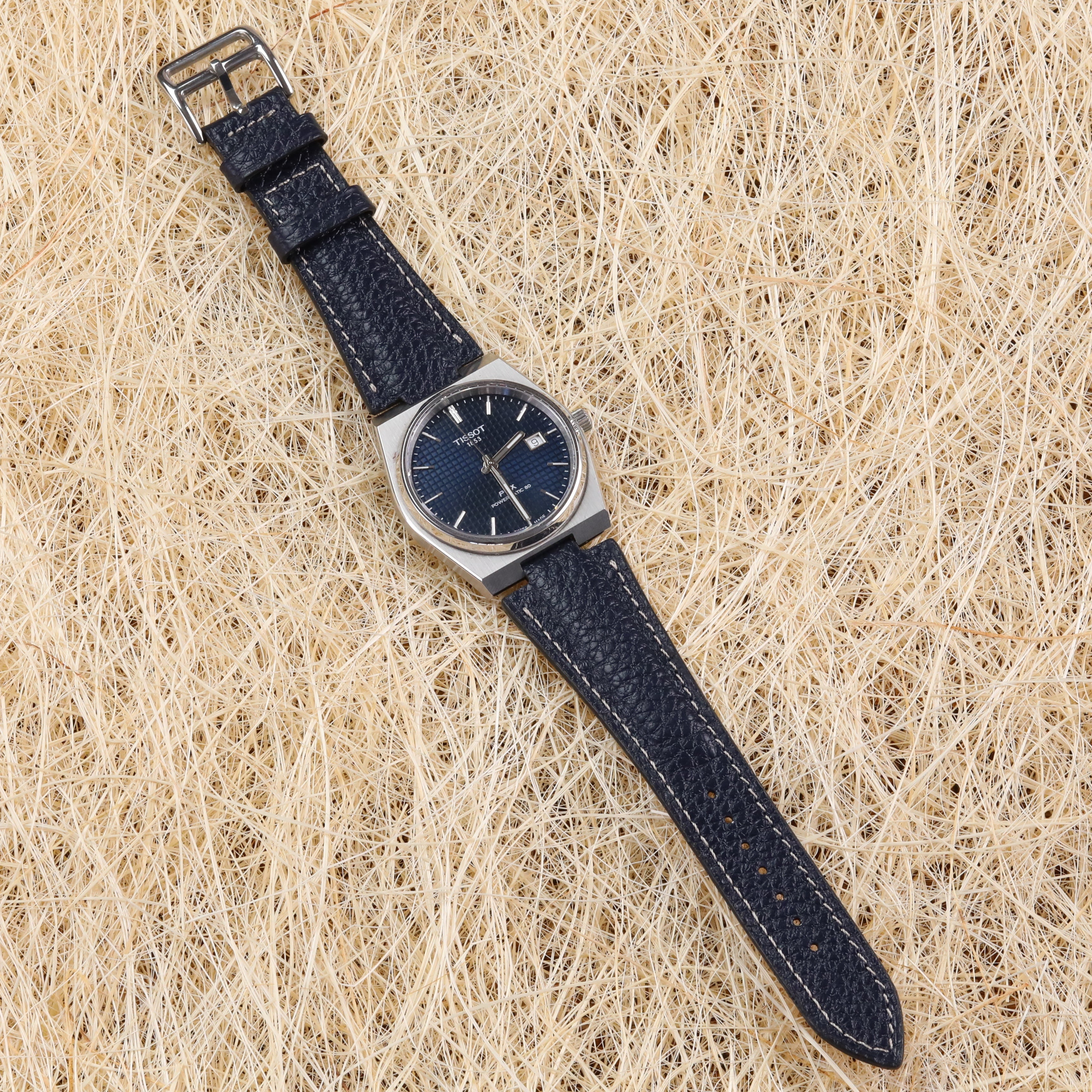 Prx Leather Strap - D. Blue