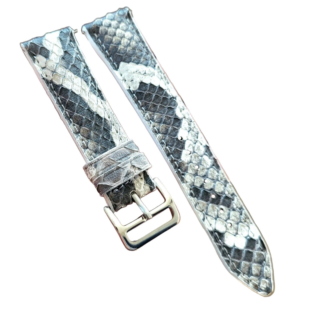 Snake Leather Watch Strap