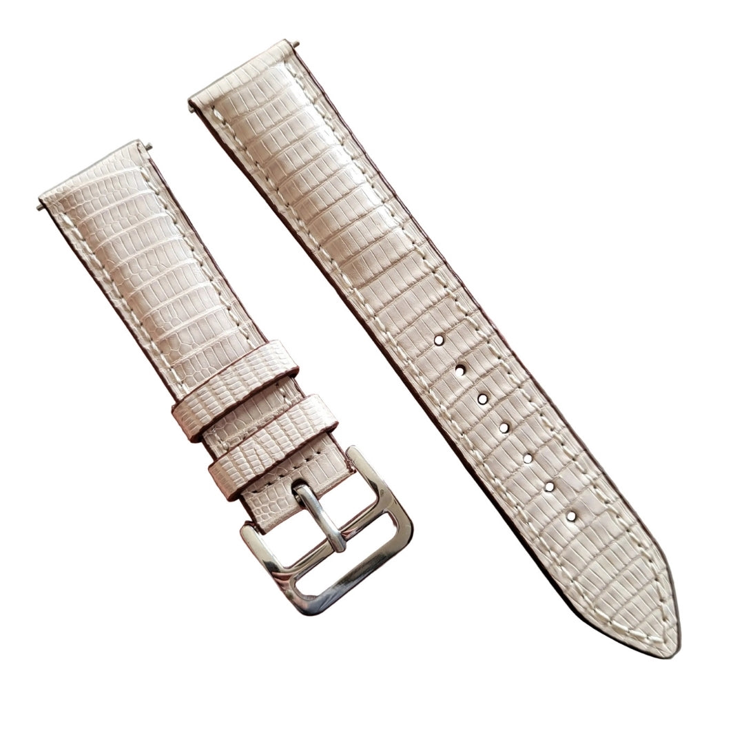 Lizard Leather Watch Strap -