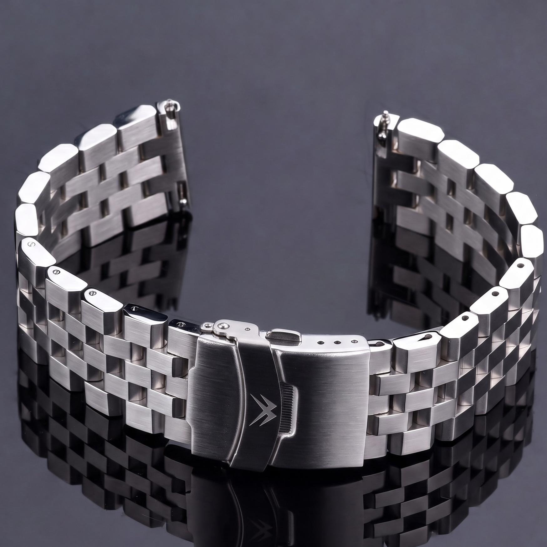 Stainless Steel Strap 5 Beads