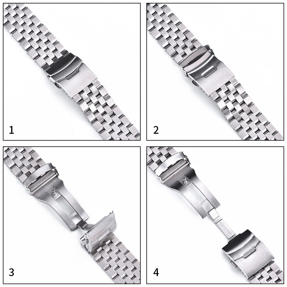 Stainless Steel Strap 5 Beads
