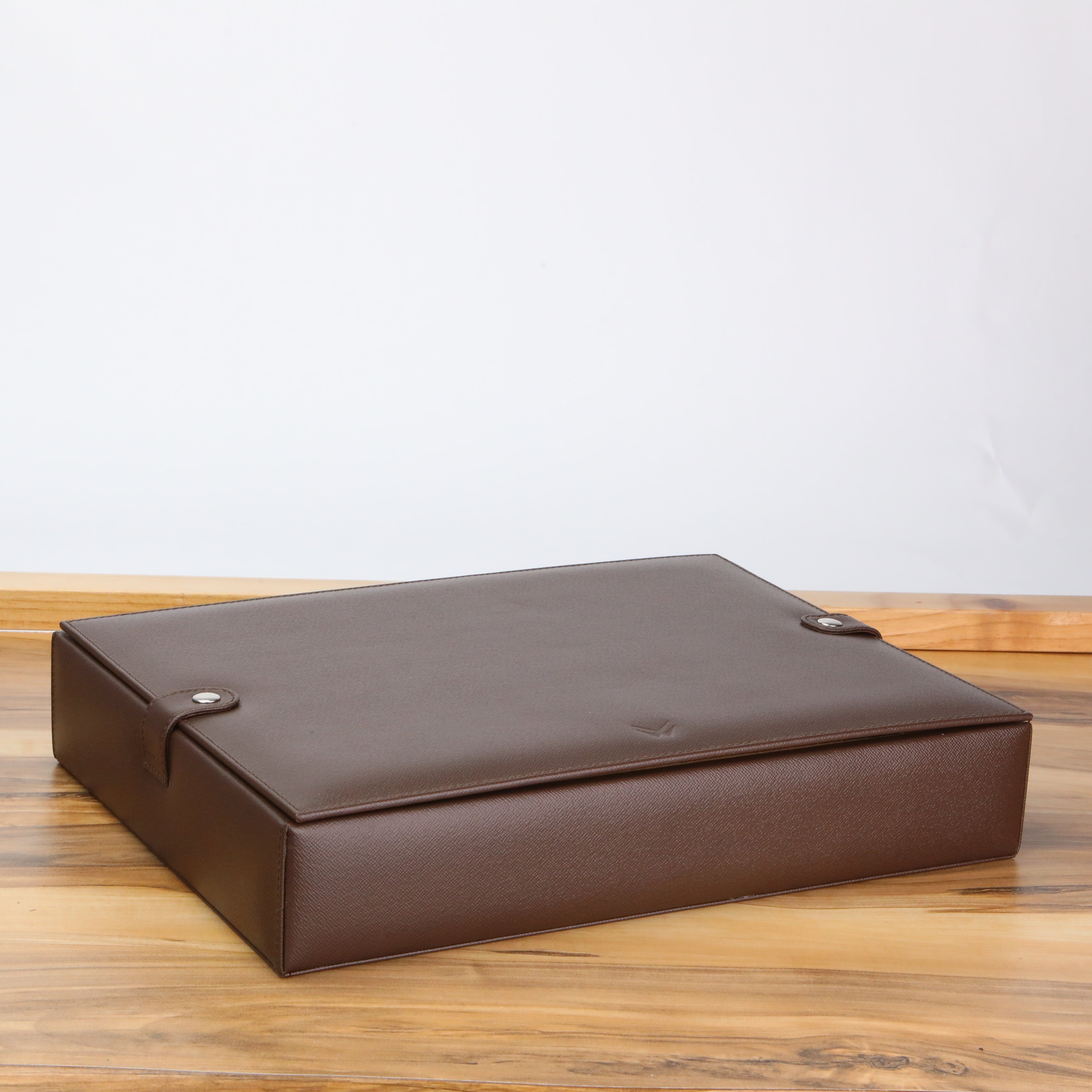 Leather Watch Box for 10 / Brown