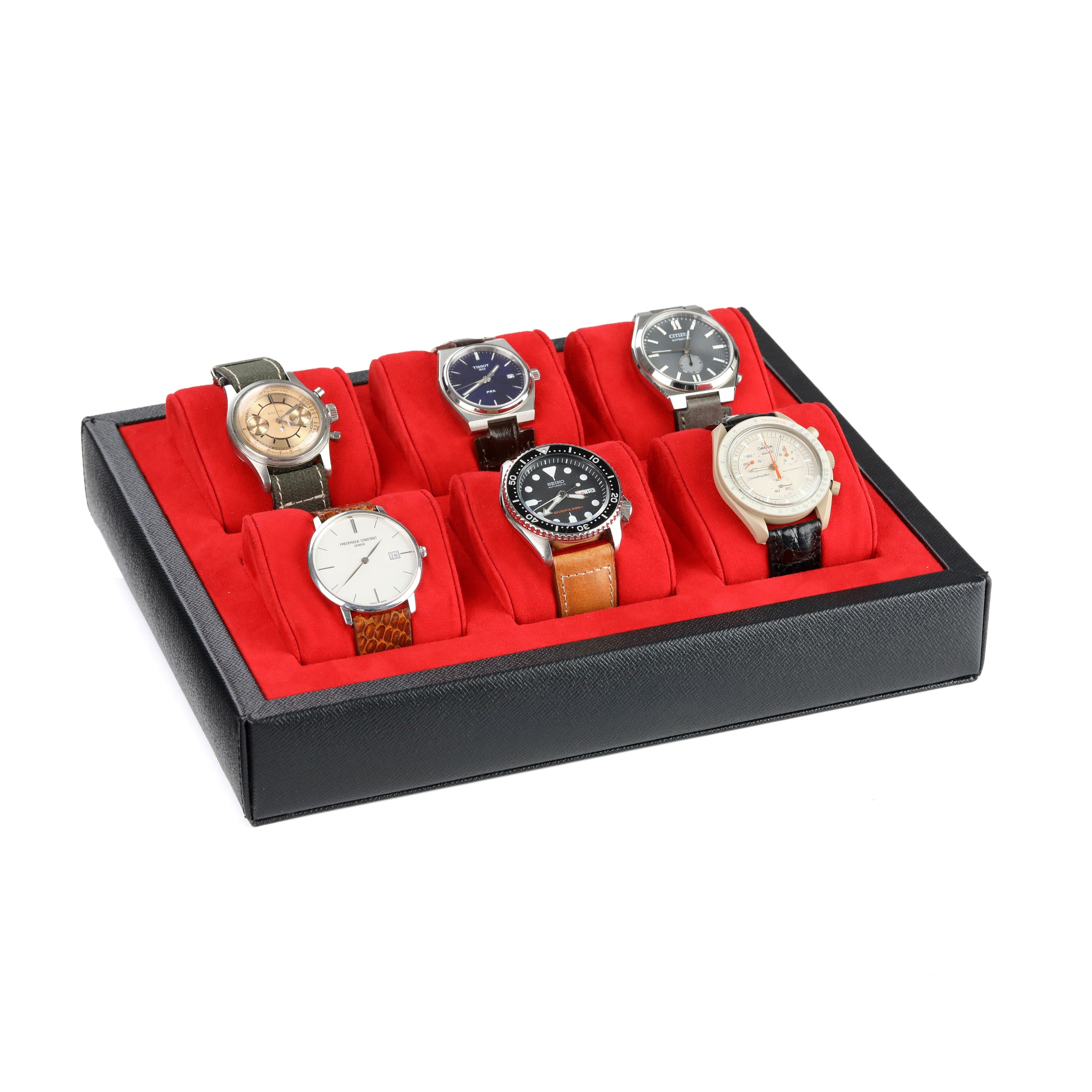 Tempa Watch Display Case for 6 / Black