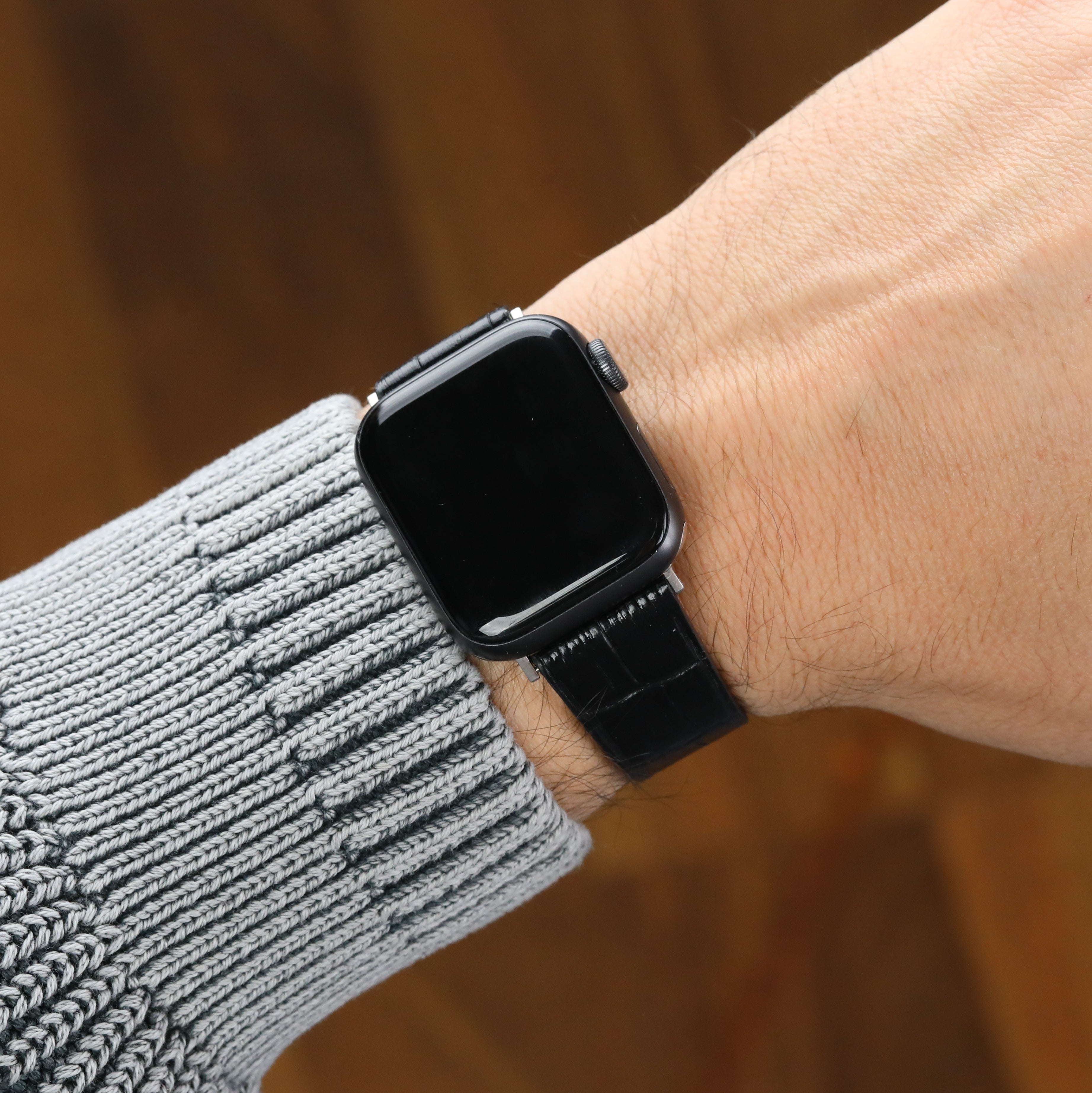 Apple Watch Compatible Leather Strap -