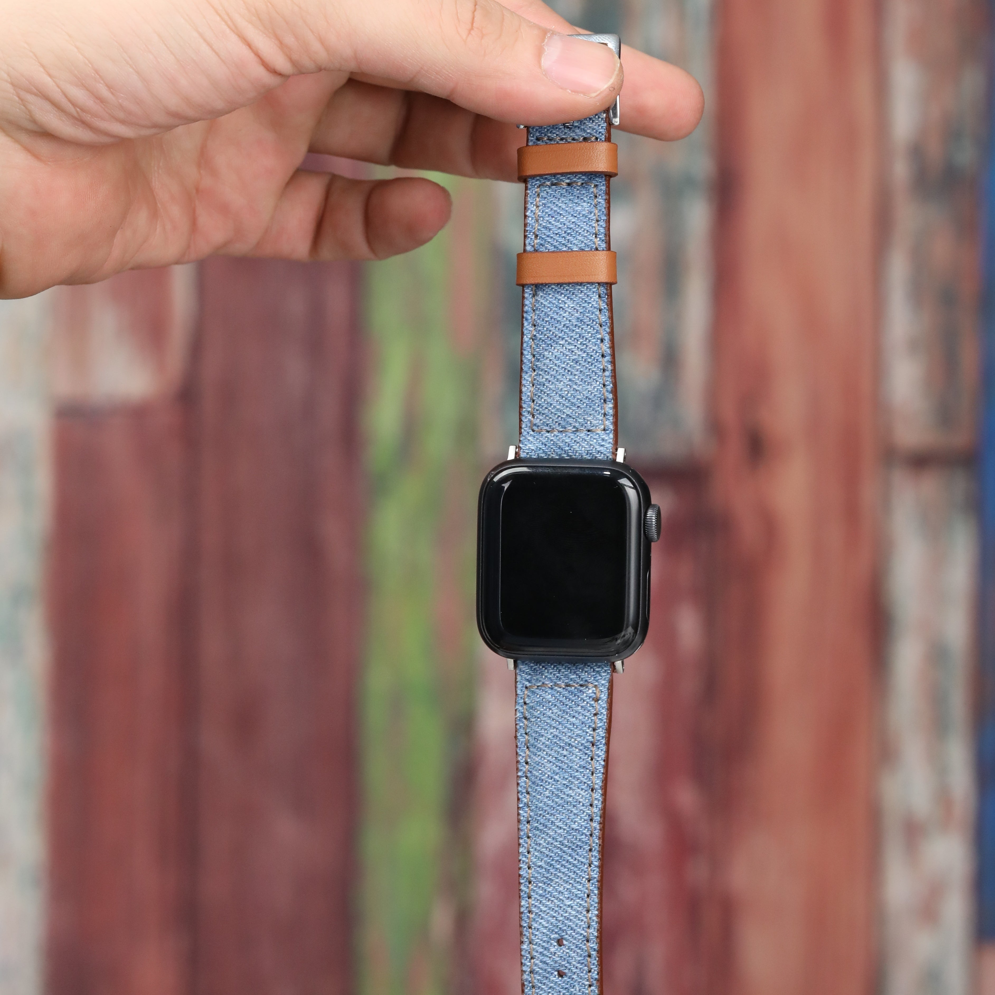 Apple Watch Compatible Denim Strap