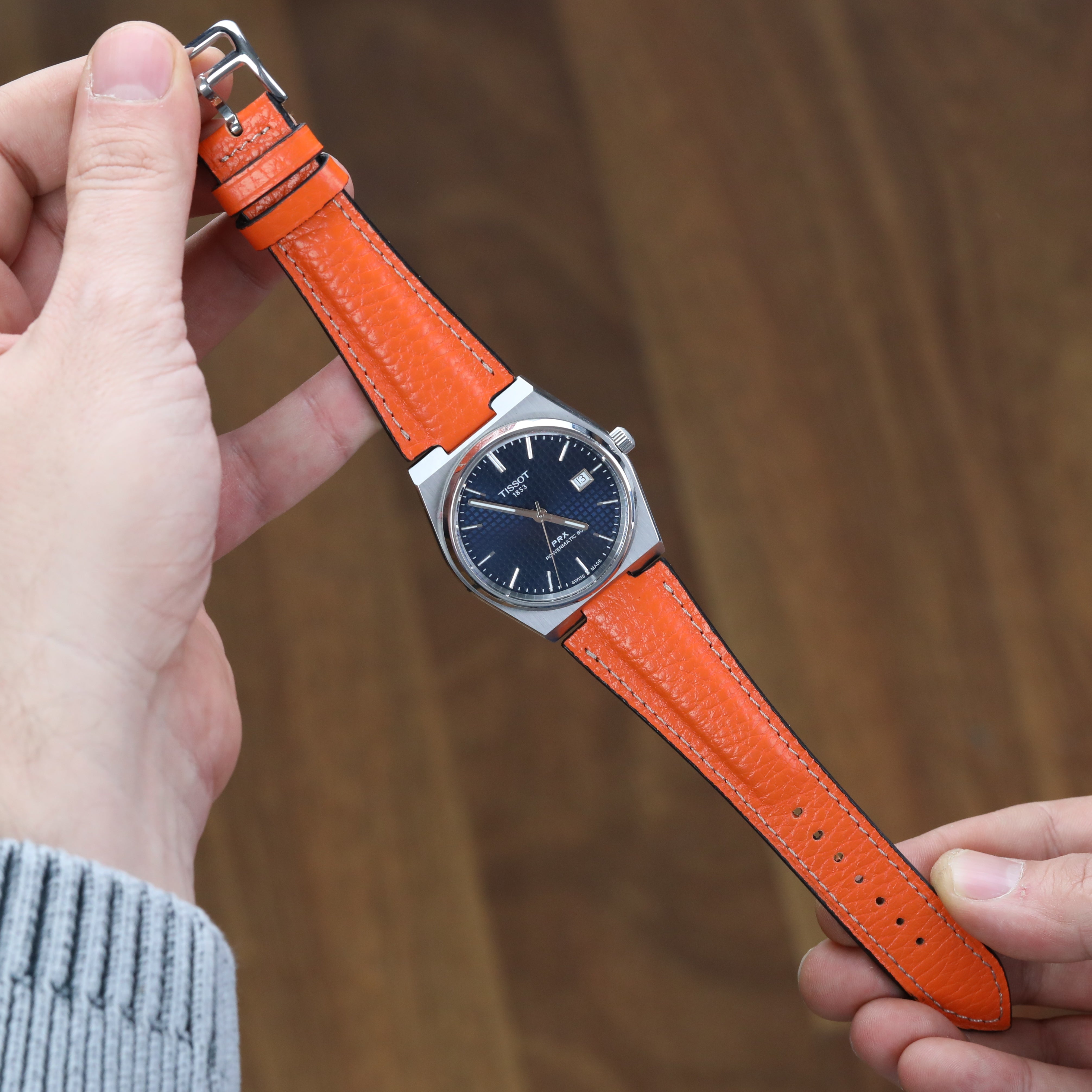 Prx Leather Strap - Orange