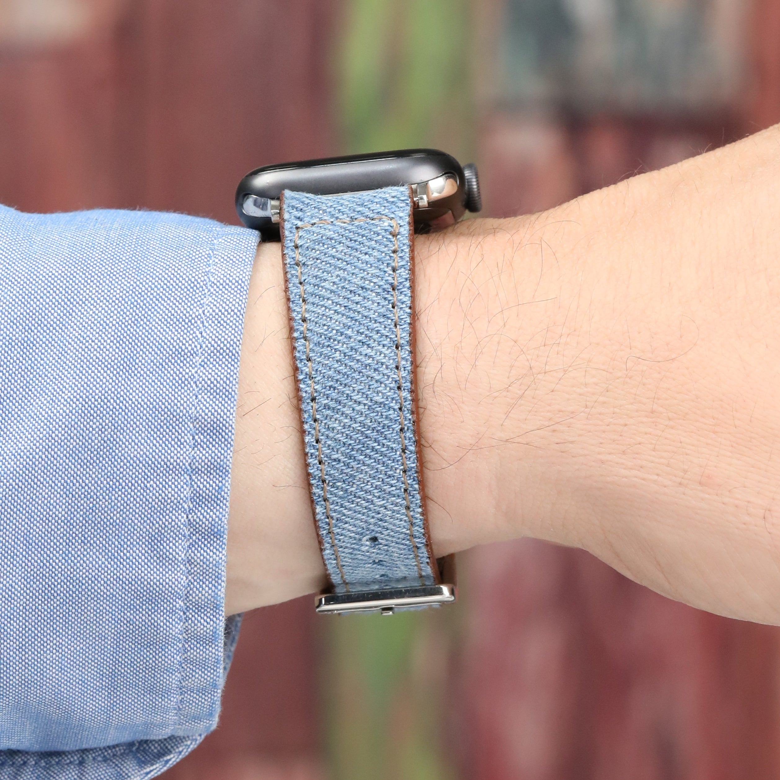 Apple Watch Compatible Denim Strap