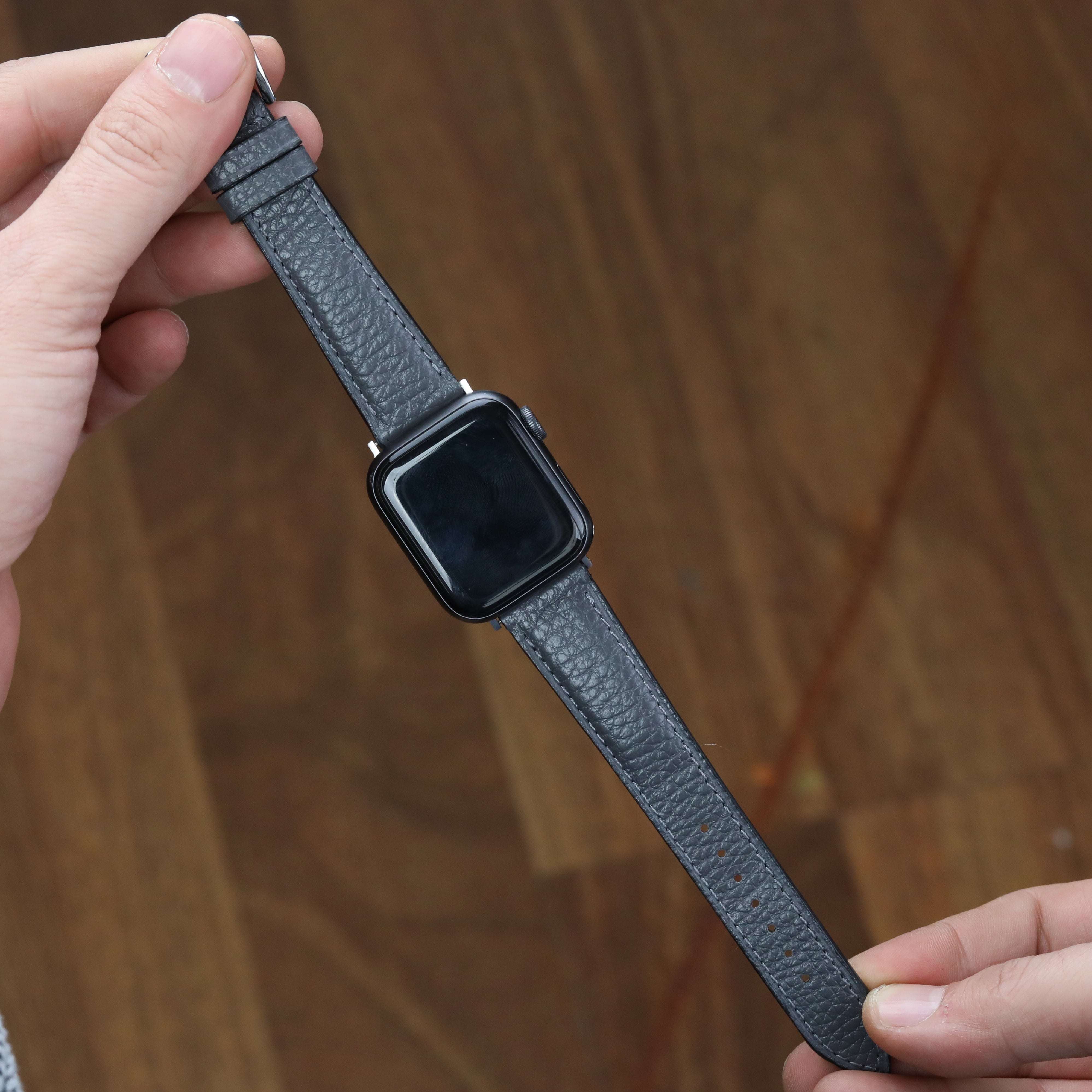 Apple Watch Compatible Leather Strap -