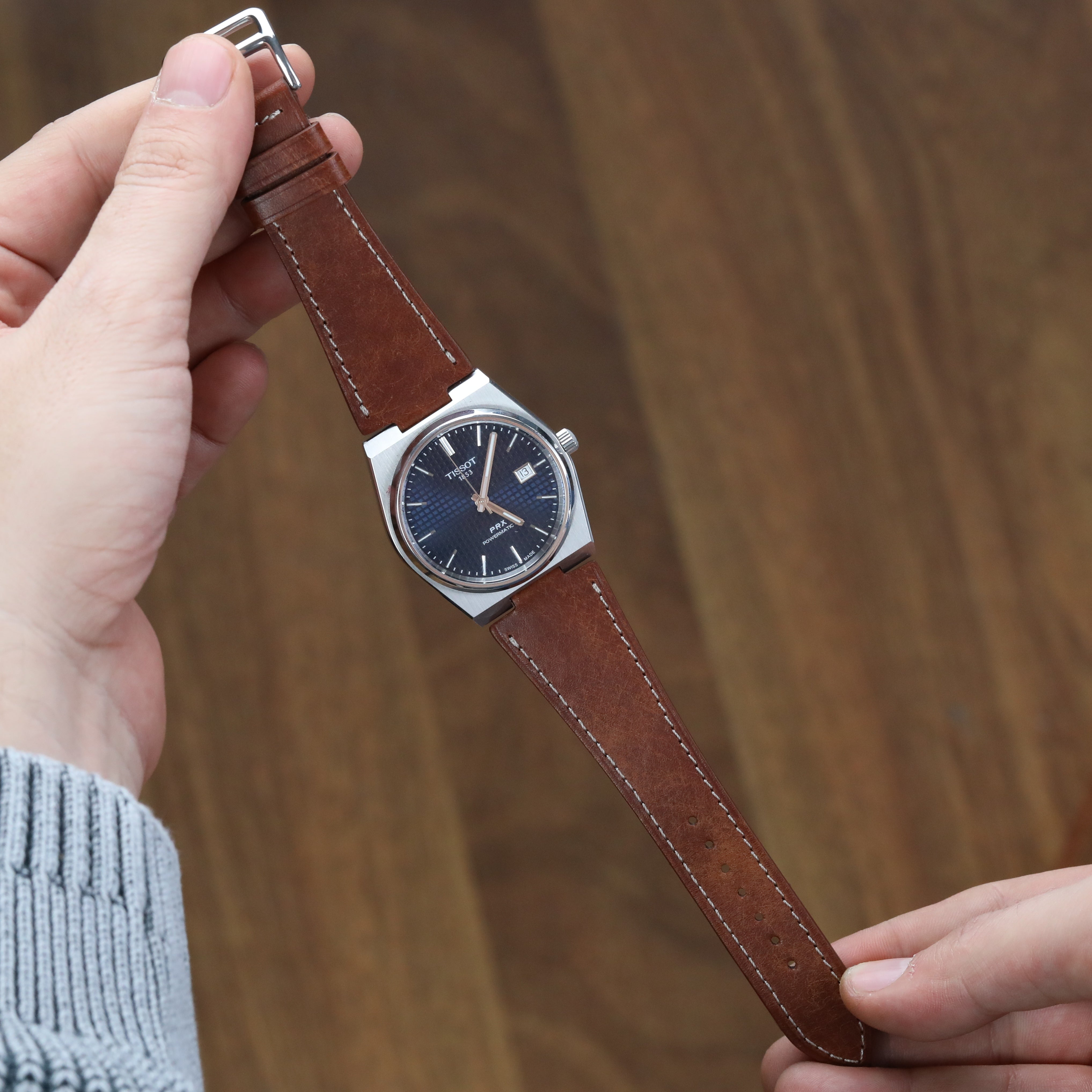 Prx Leather Strap - Brown