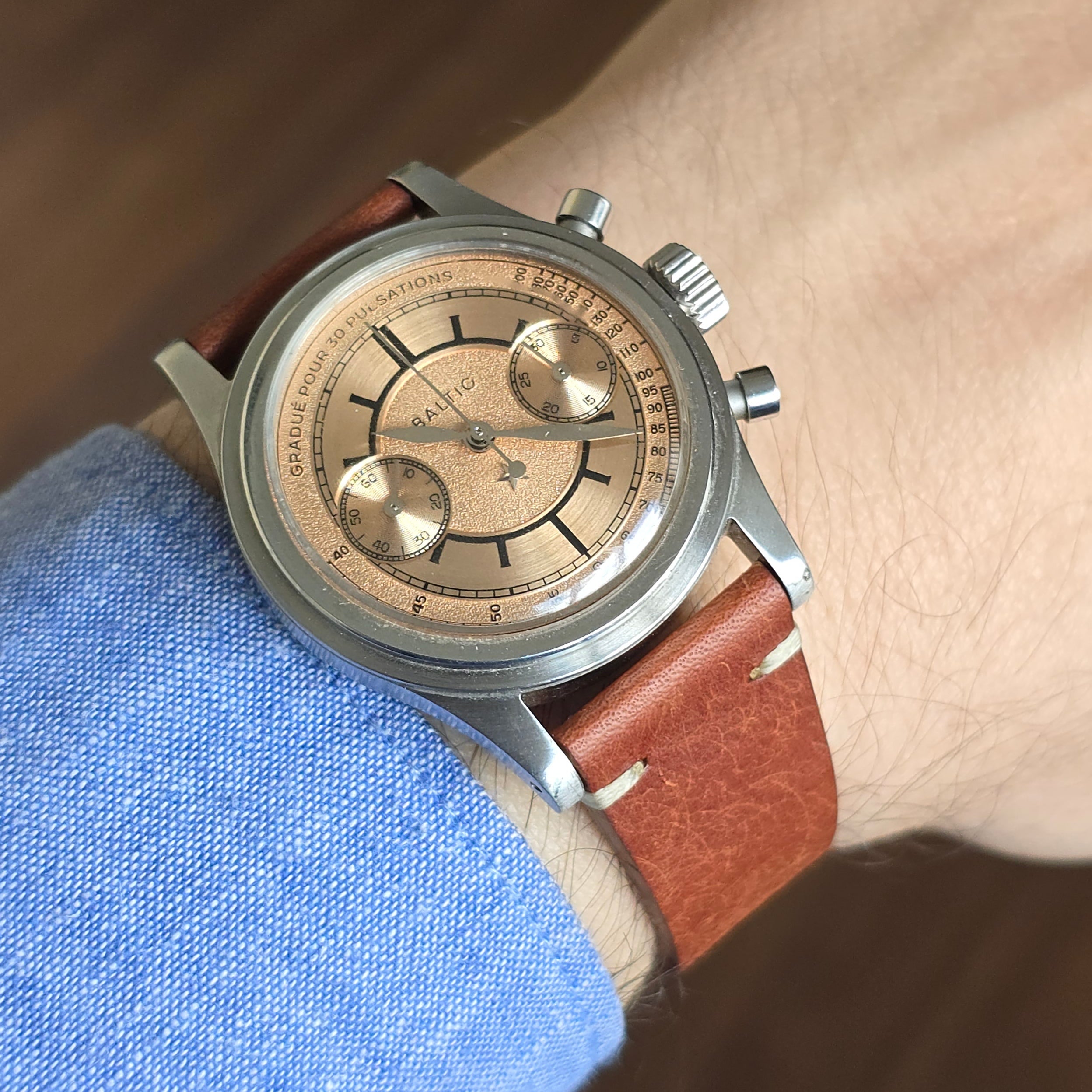 Vintage Style Leather Strap
