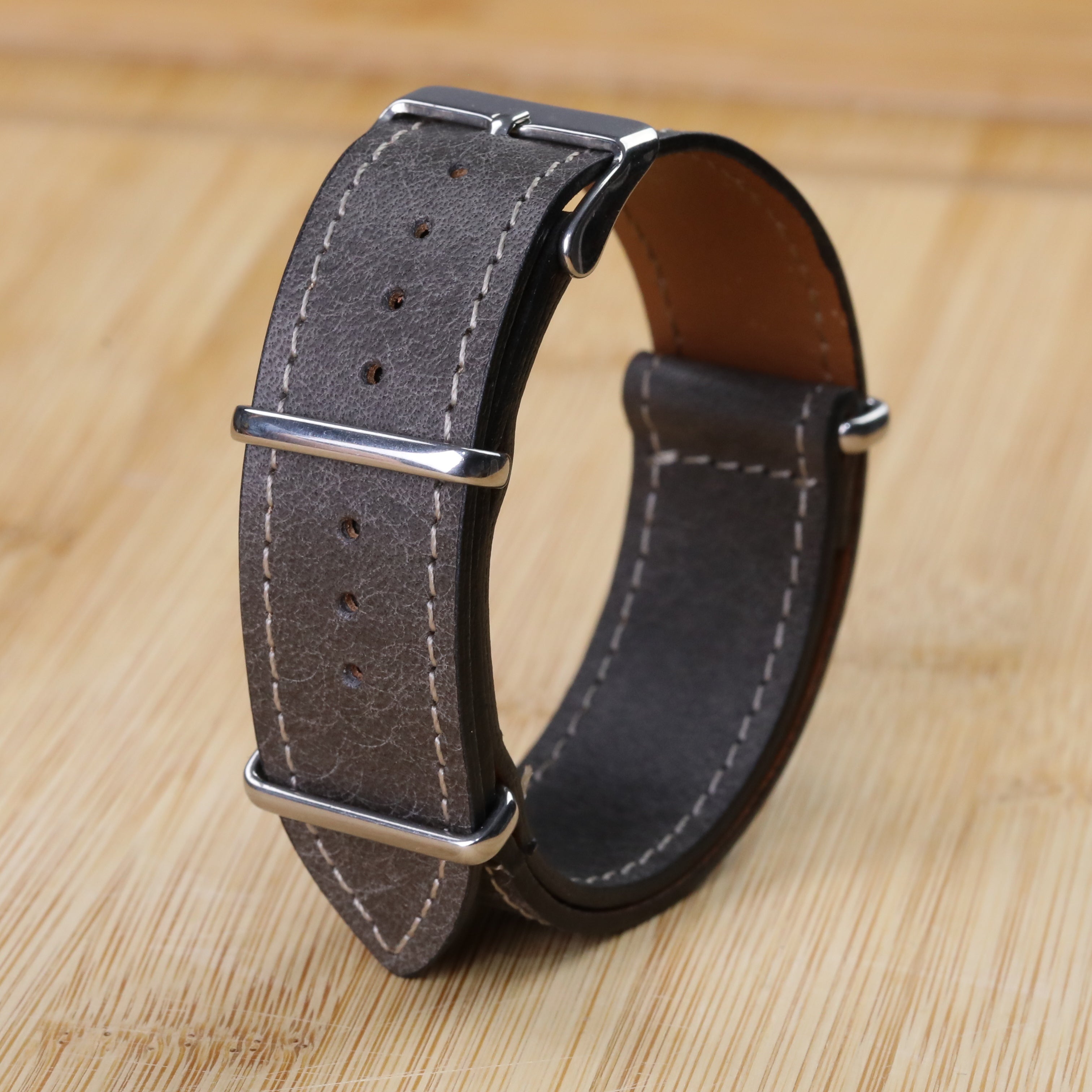 Nato Leather Watch Strap