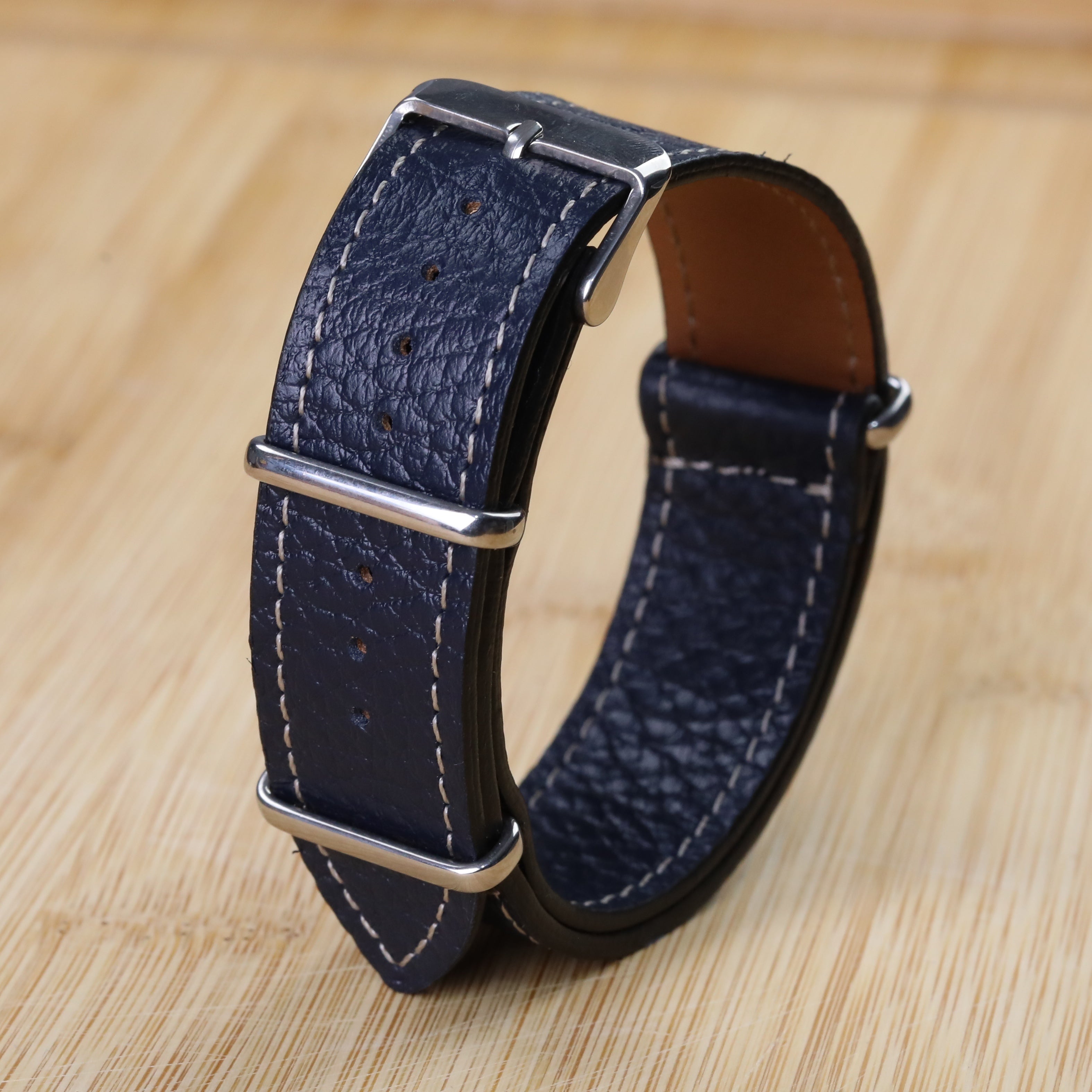 Nato Leather Watch Strap