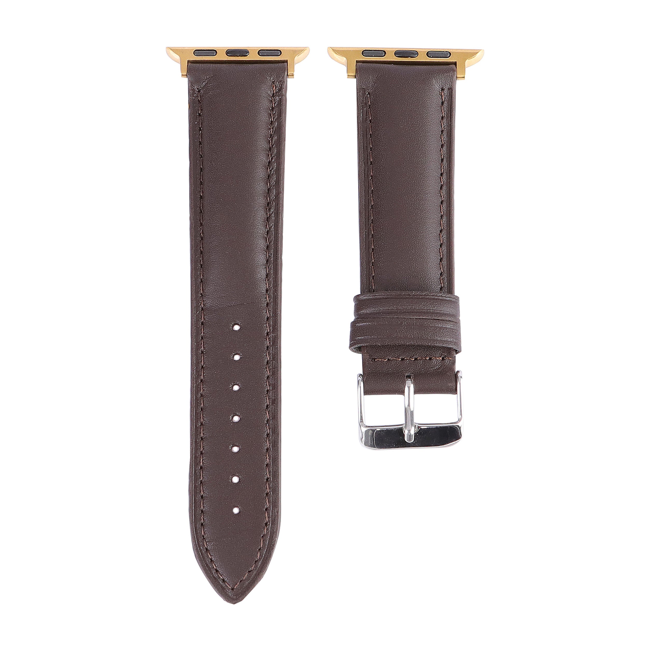 Apple Leather Strap -  Brown