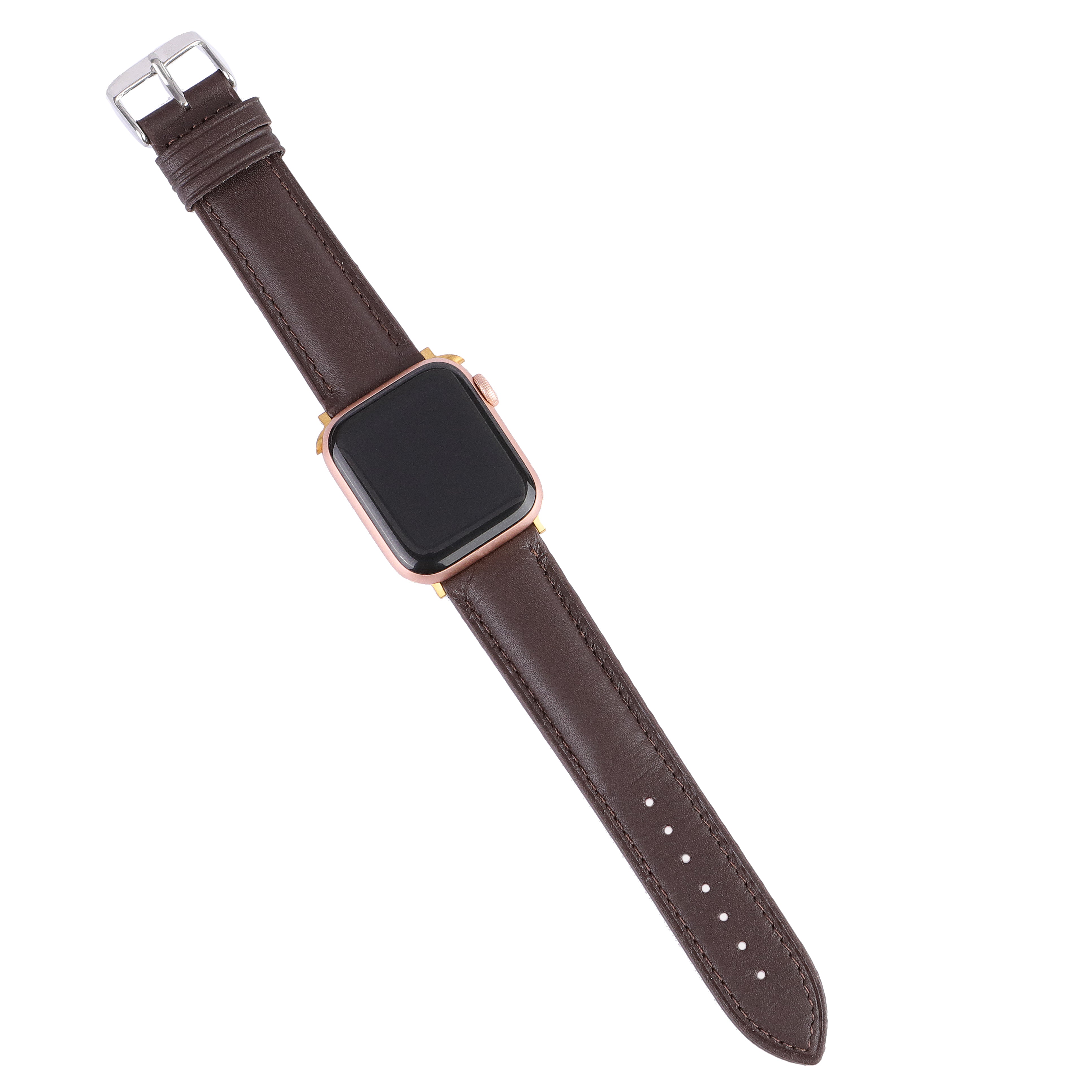 Apple Leather Strap -  Brown