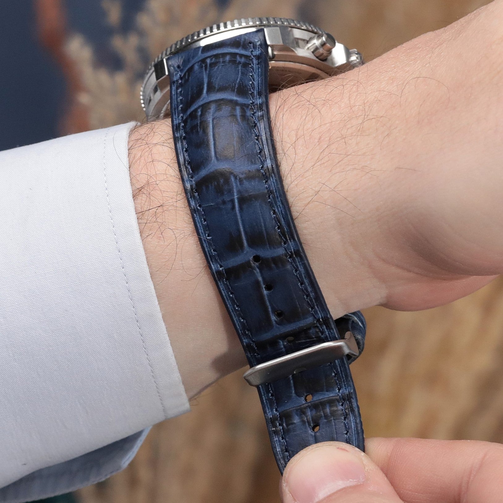 Alaturka Leather Strap / D. Blue