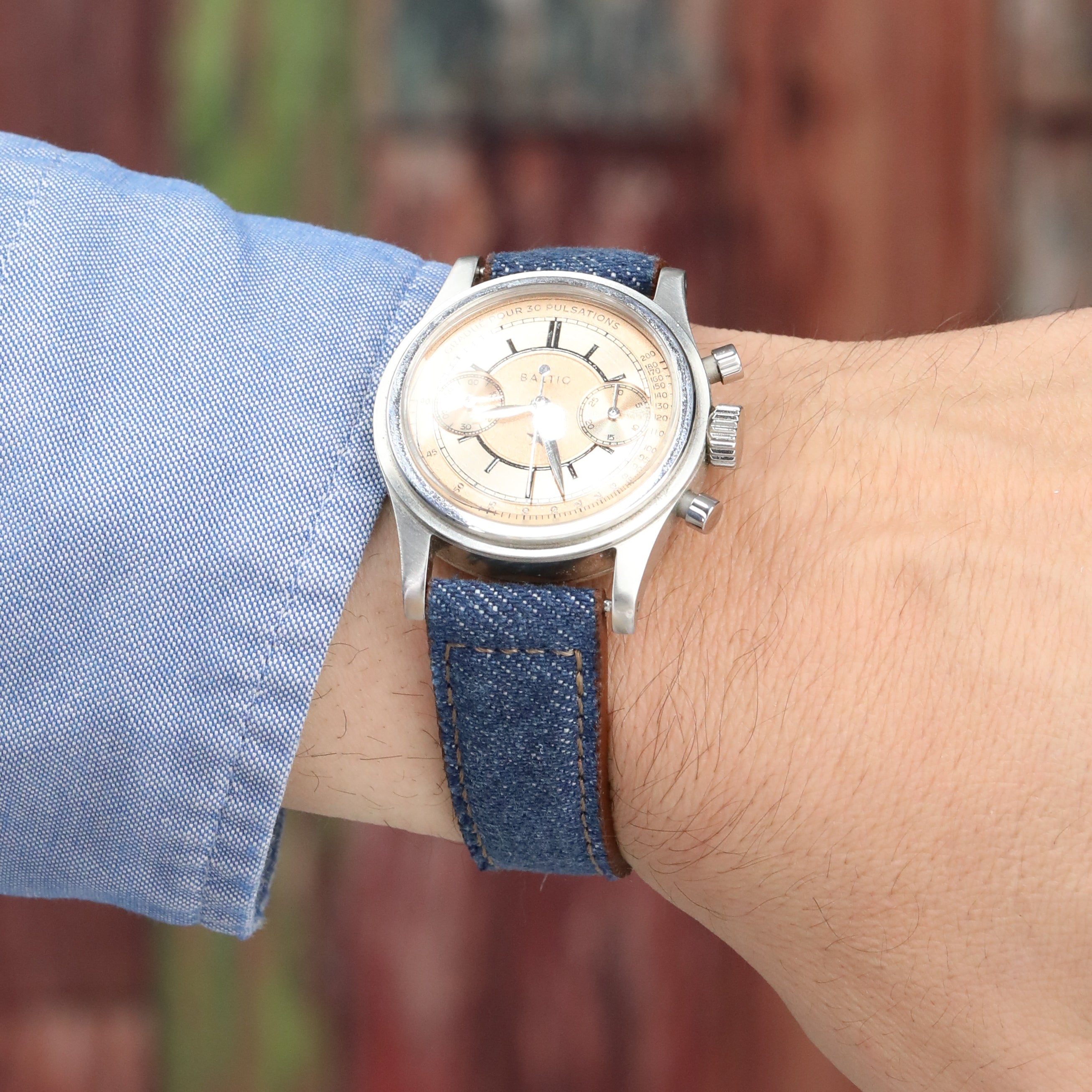 Denim Watch Strap