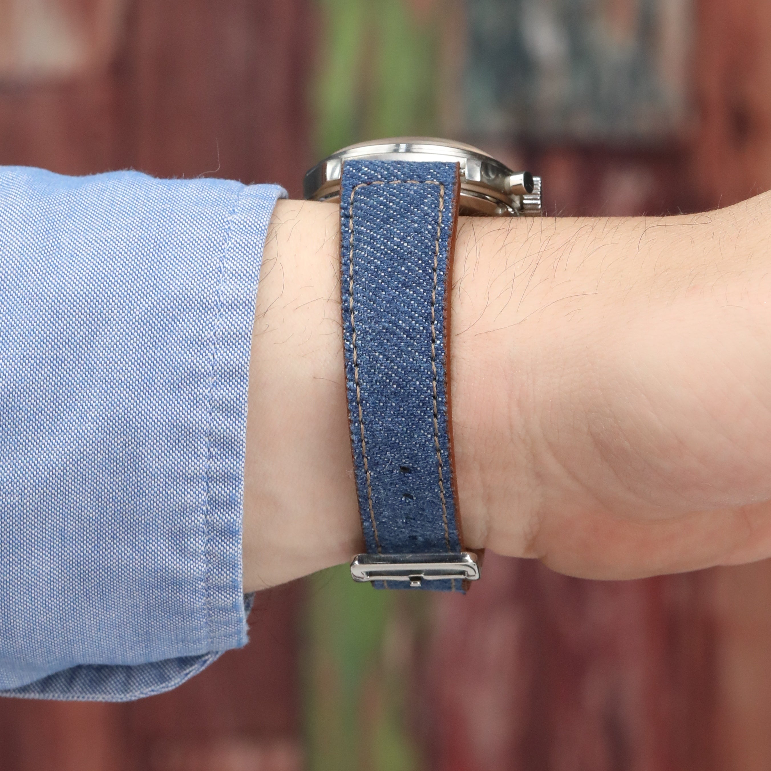 Denim Watch Strap