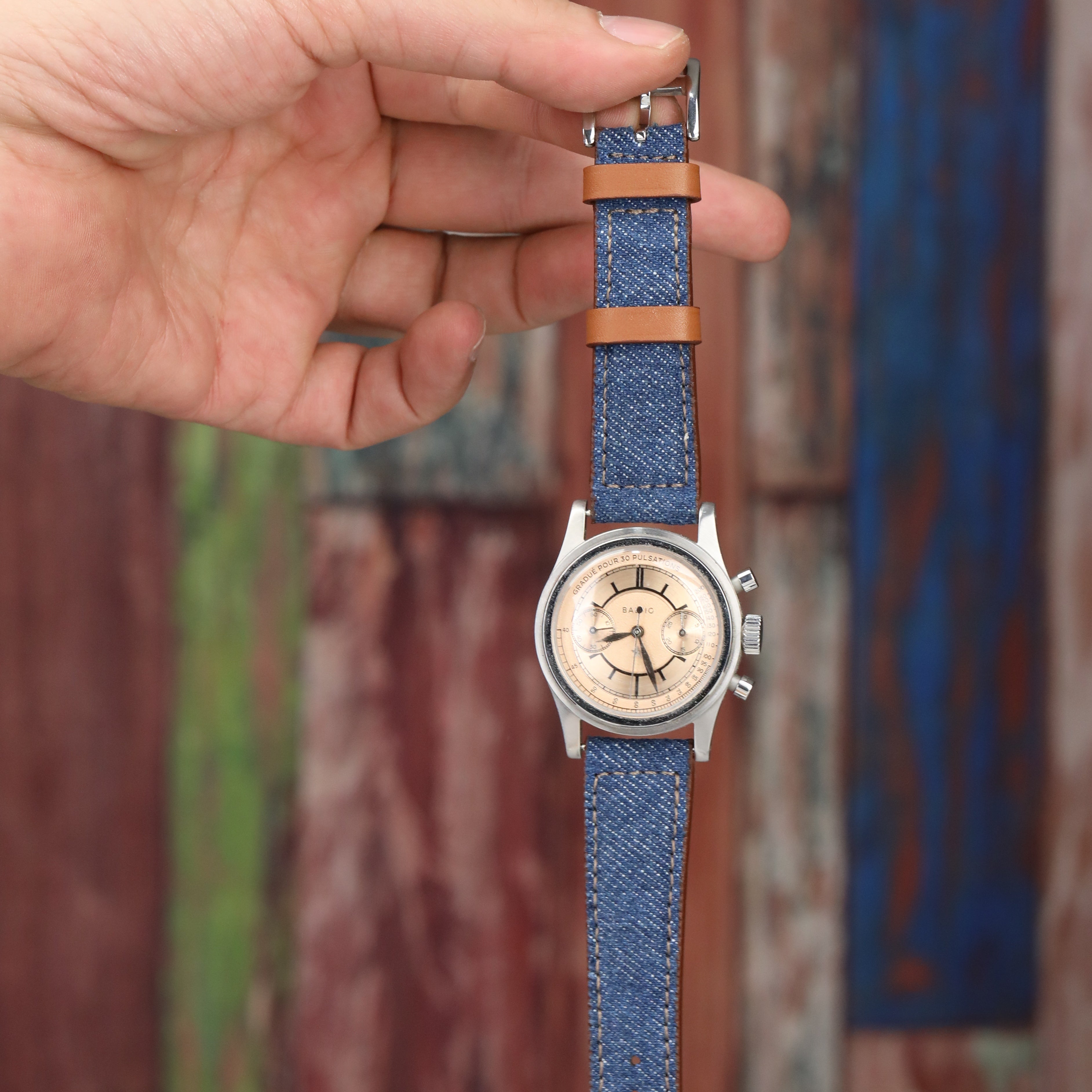 Denim Watch Strap