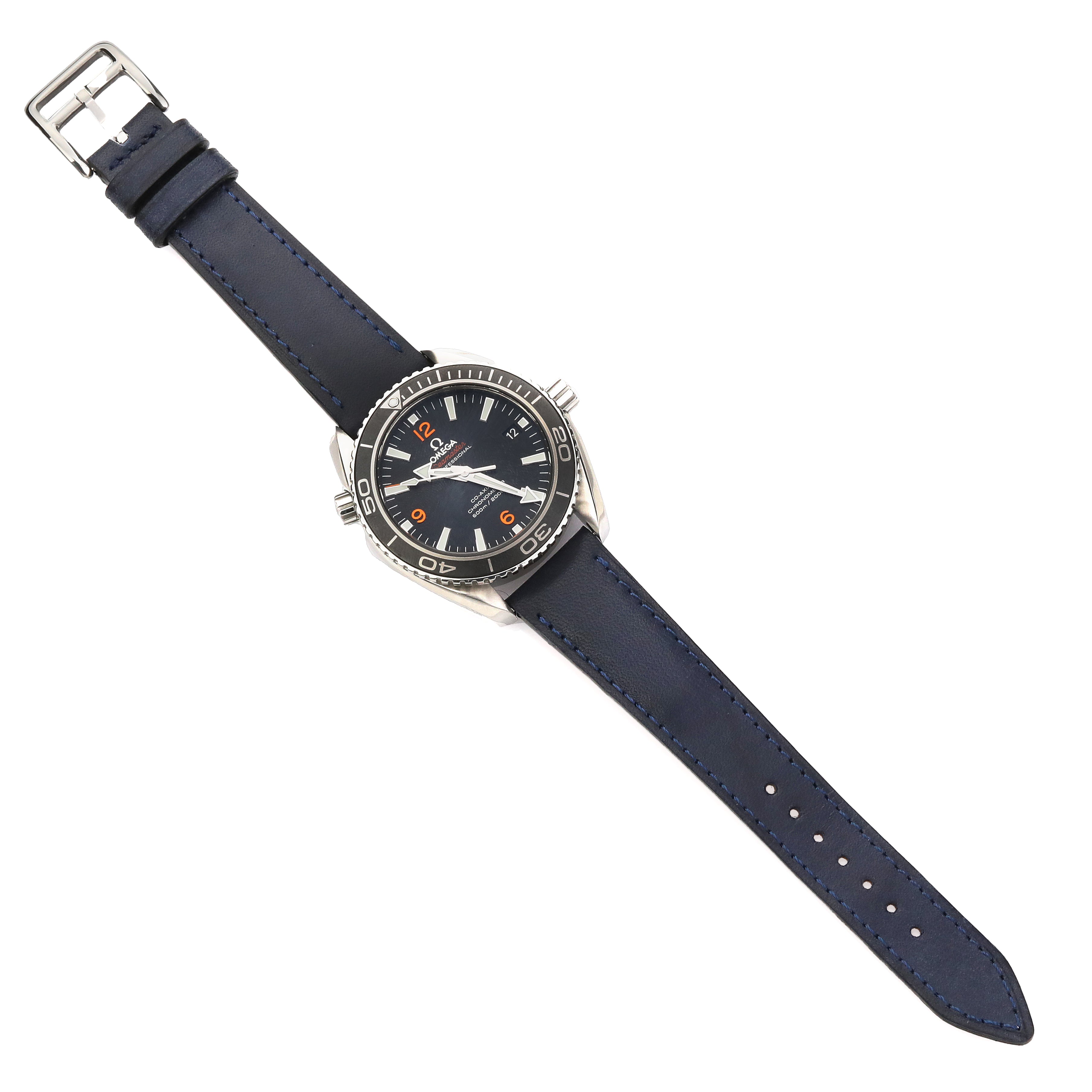 Pueblo Leather Strap - D.  Blue