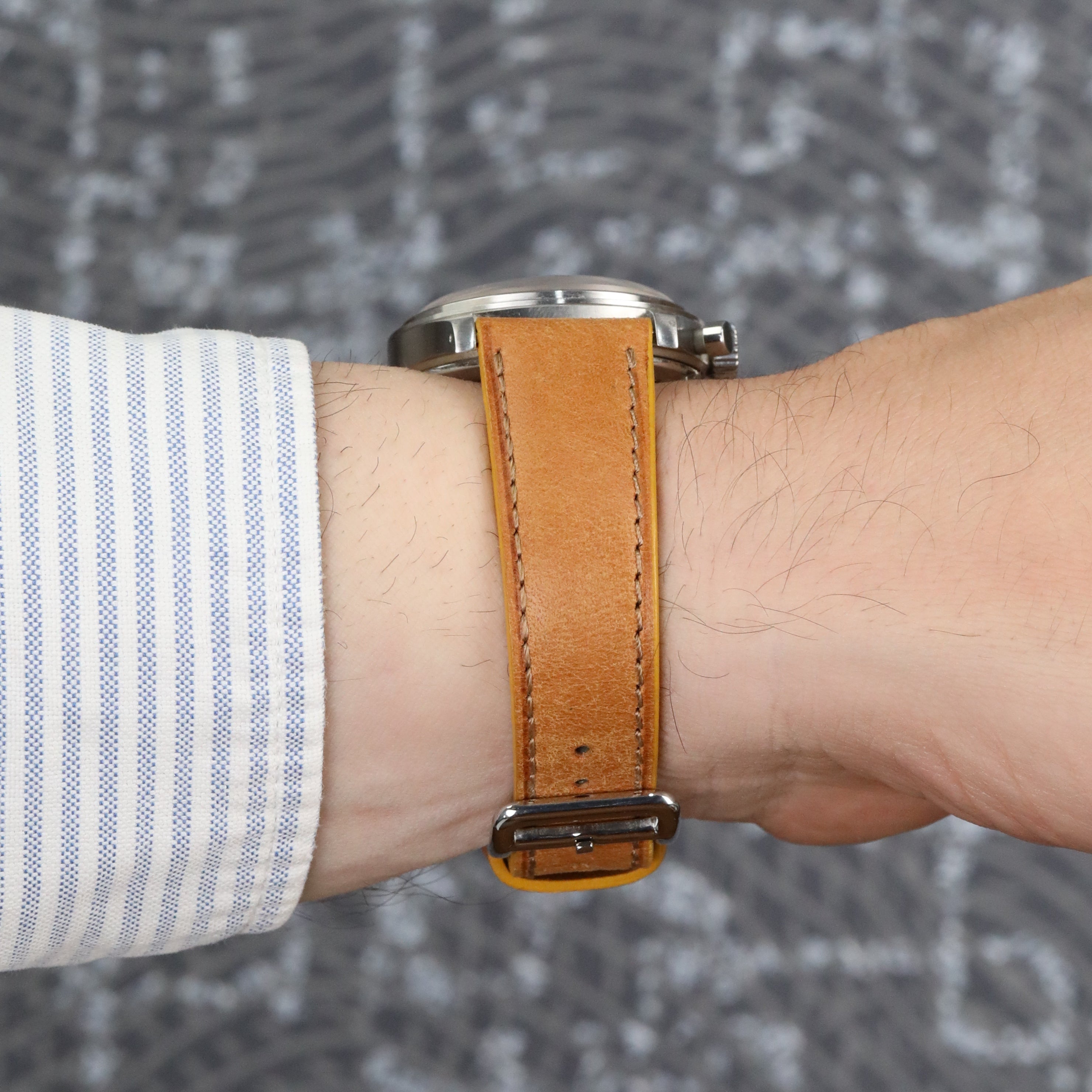 Pueblo Leather Watch Strap - Tan