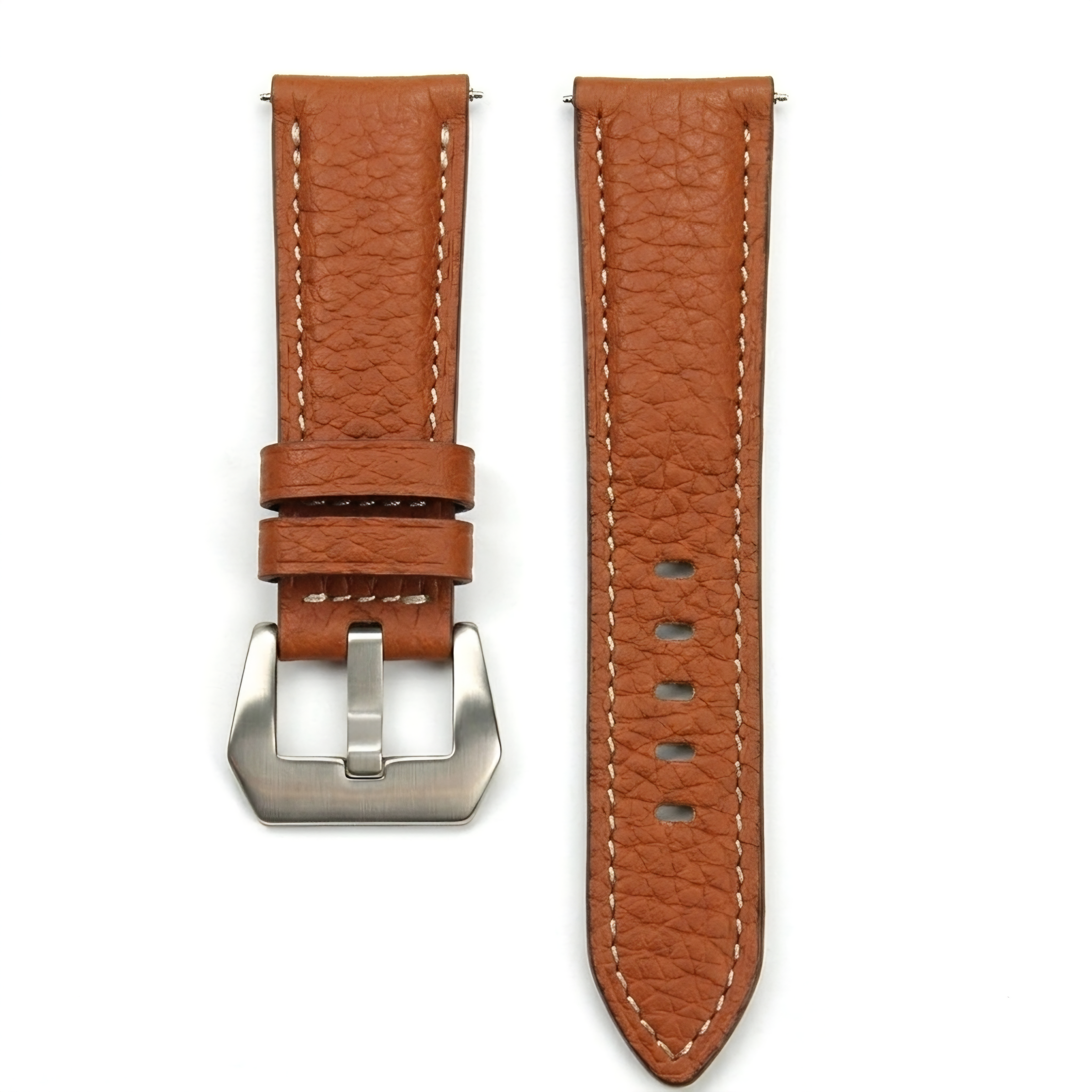 Florentine Series Suede Leather Strap / Tan