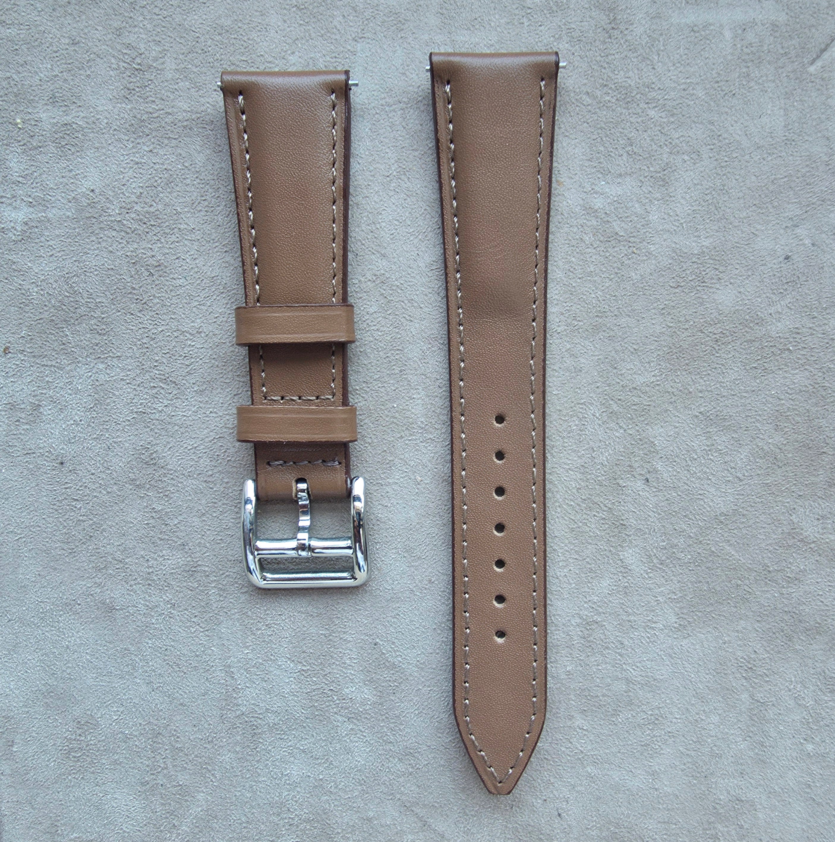 Napa Leather Strap - L. Brown