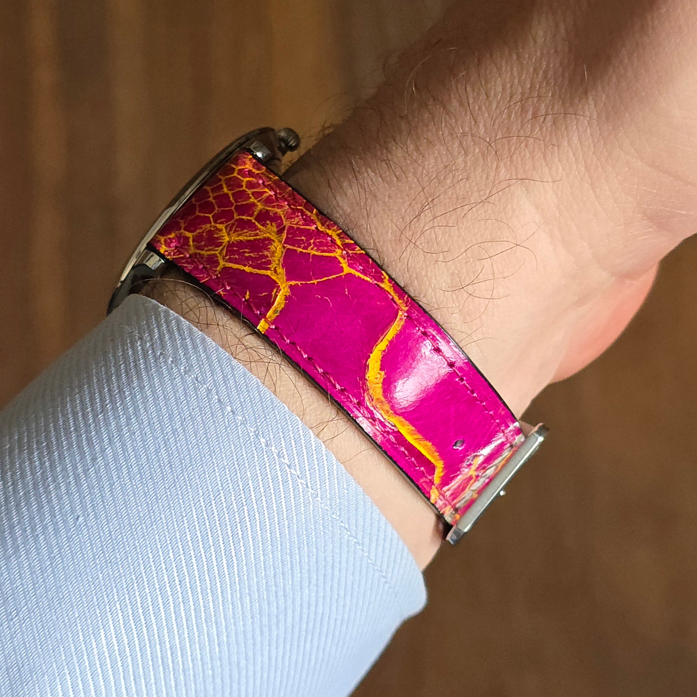 Ostrich Leather Strap