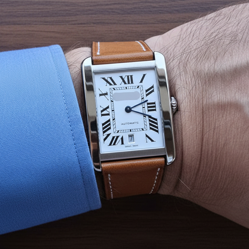 Pueblo Leather Watch Strap - Tan Slim