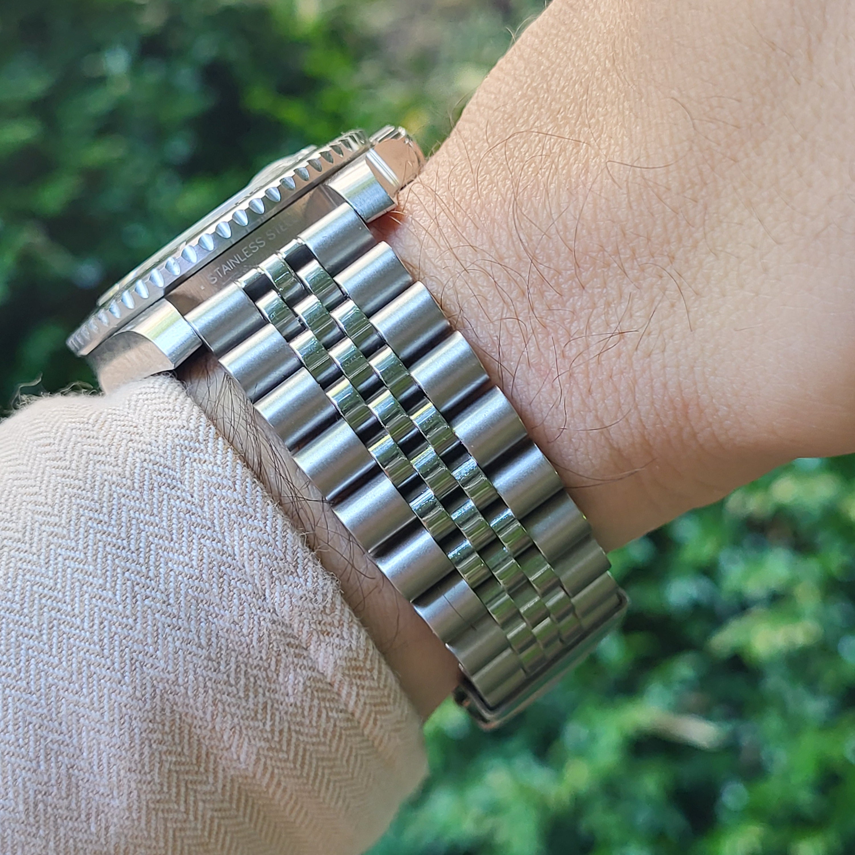 Stainless Steel Strap 5 Beads