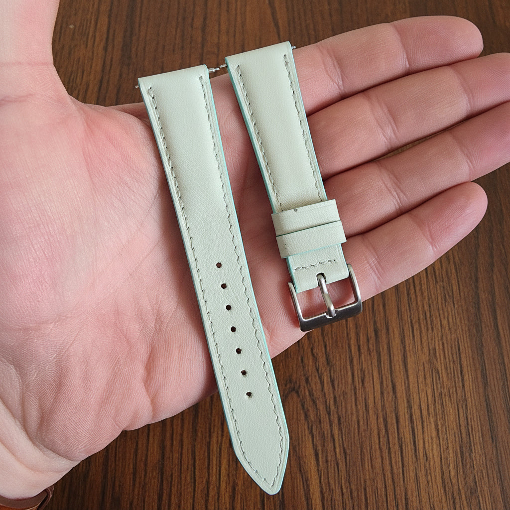 Napa Leather Strap - Green