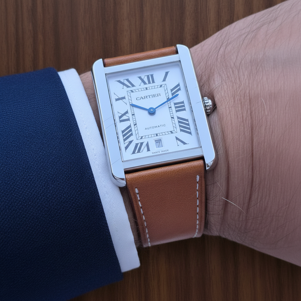 Pueblo Leather Watch Strap - Tan Slim