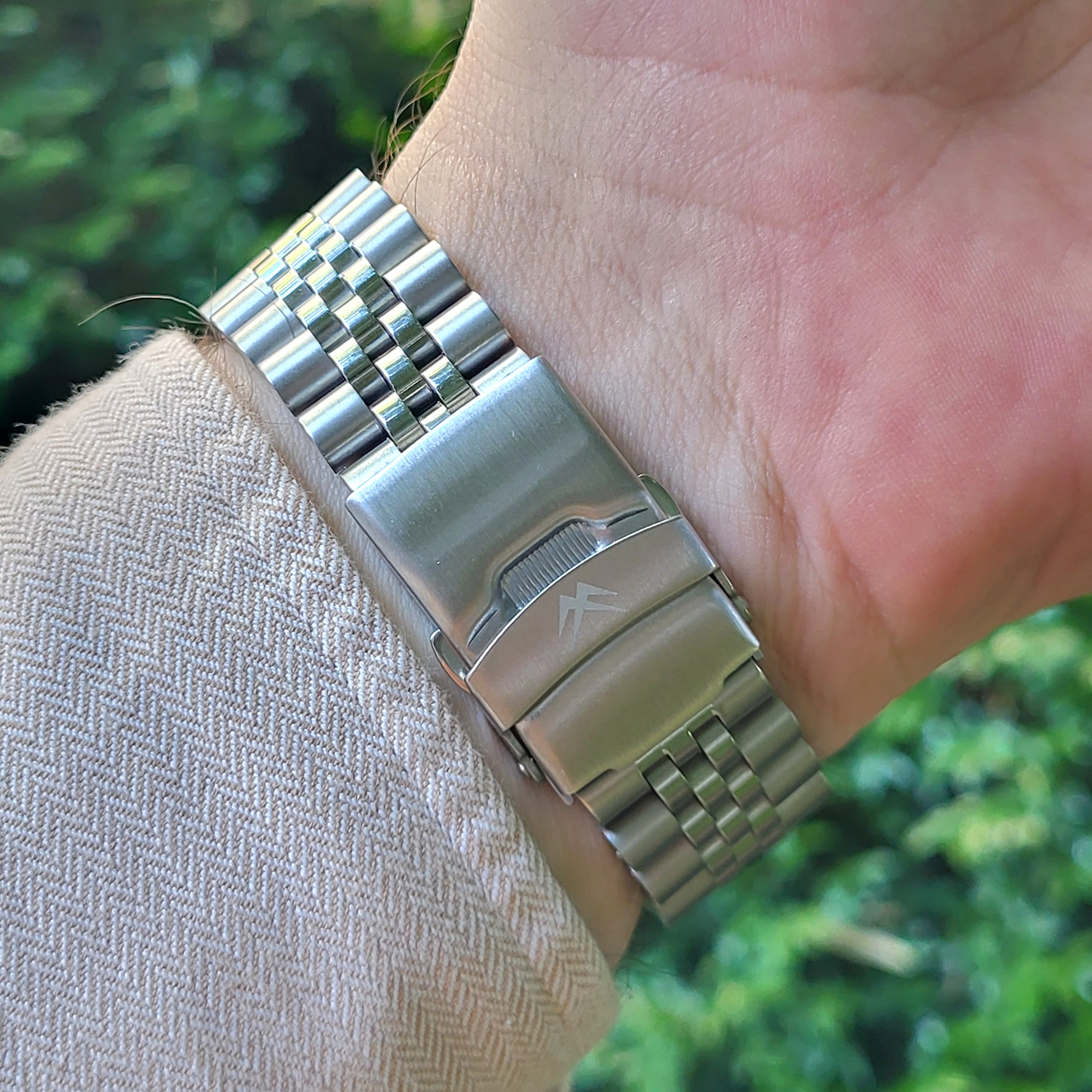 Stainless Steel Strap 5 Beads