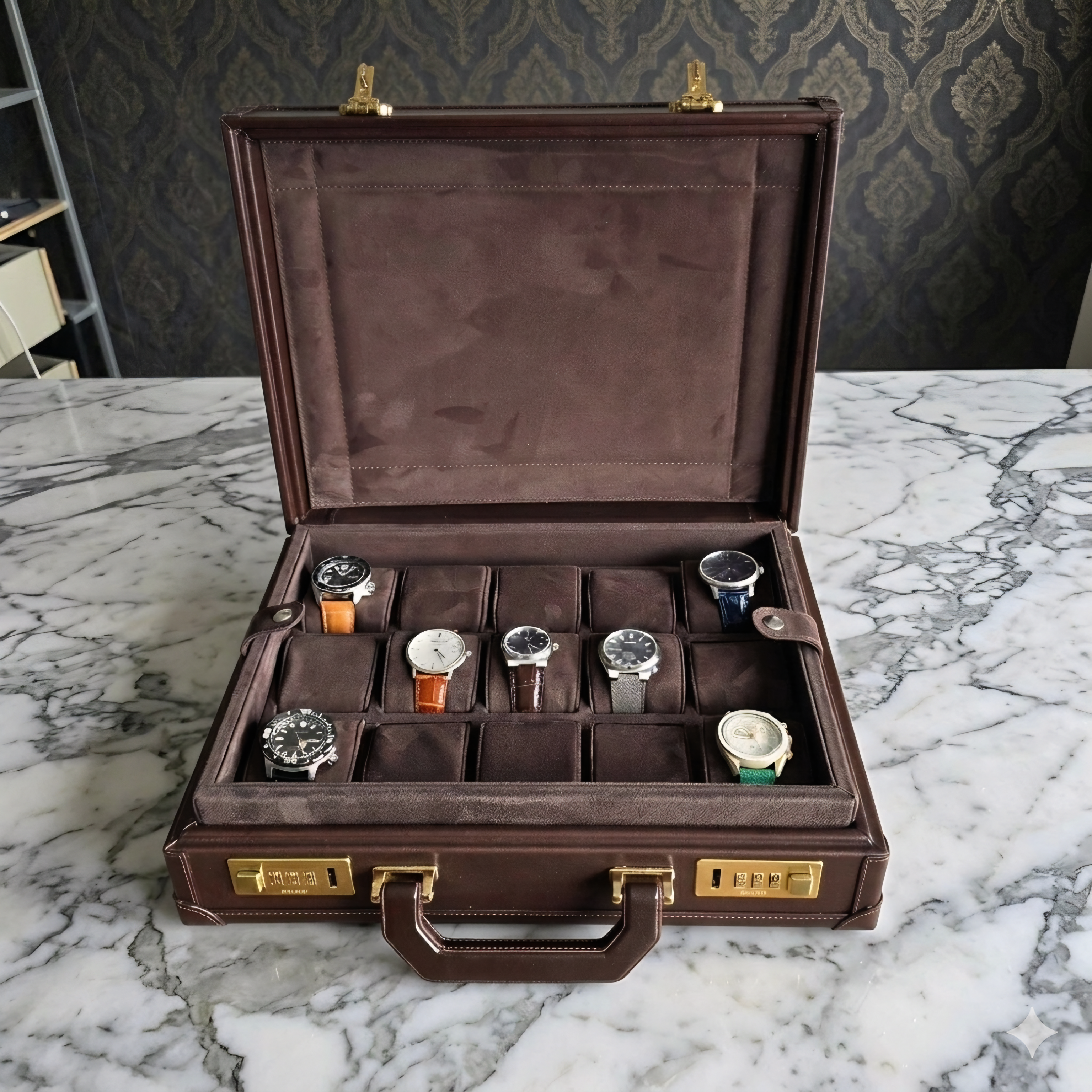 Bond Watch Box for 15  / Brown