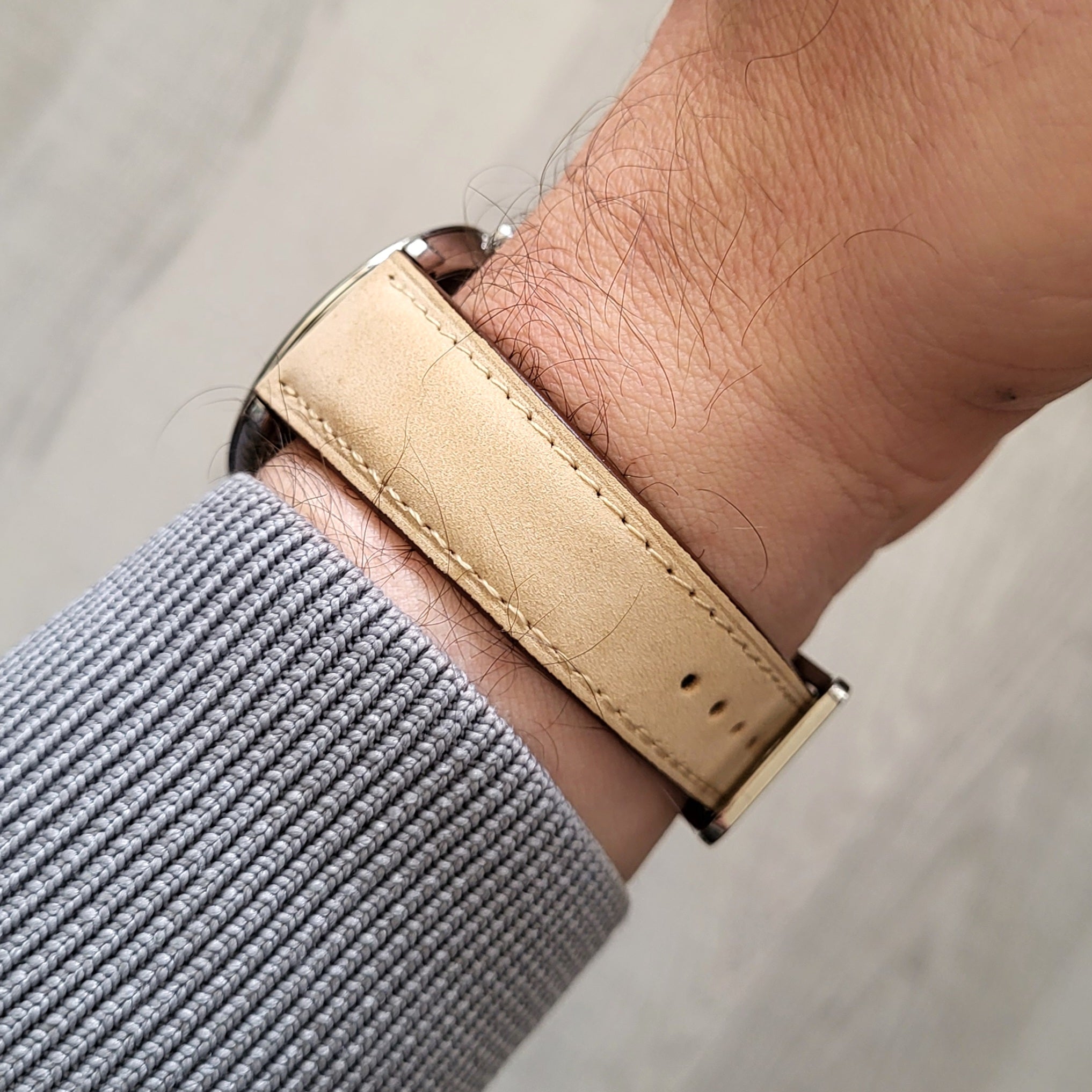 Nubuck Leather Strap