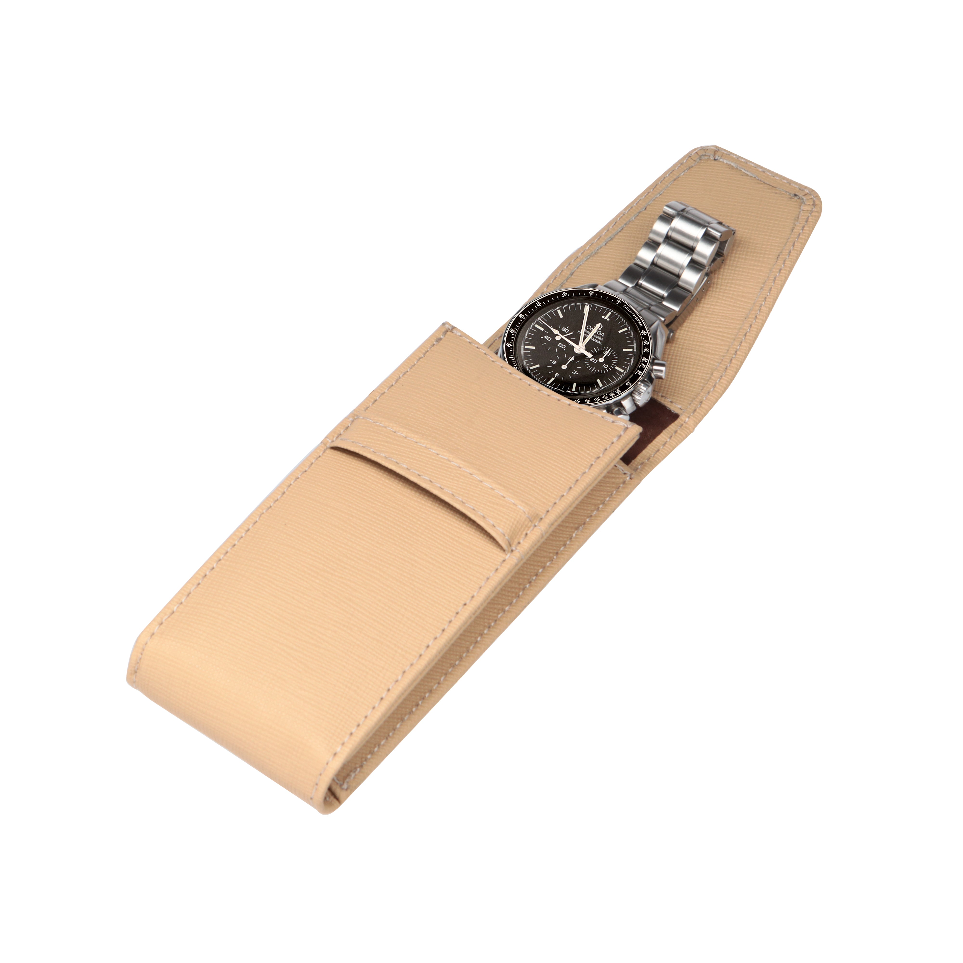 The Pouch Watch Travel Case / Beige