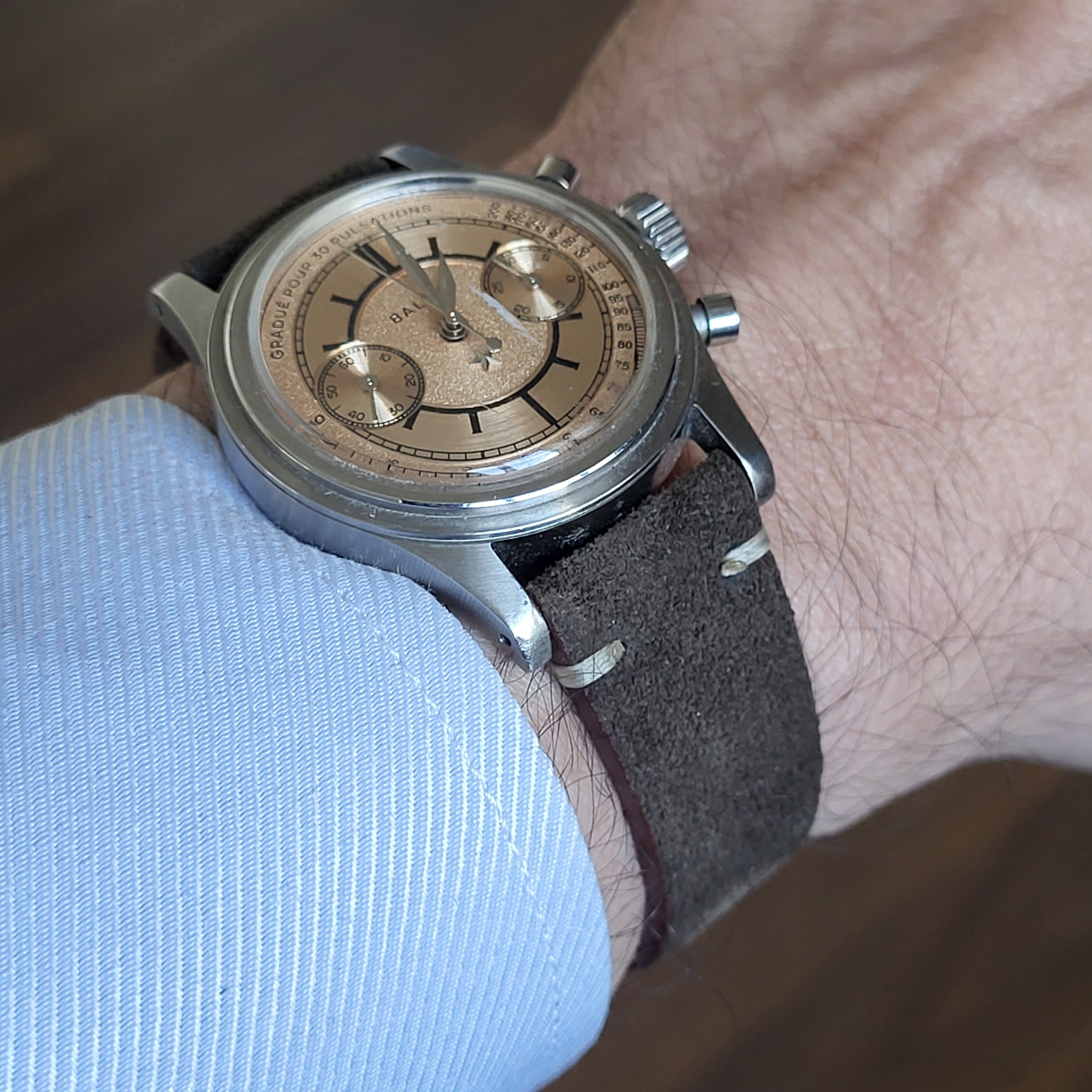 Vintage Style Leather Strap