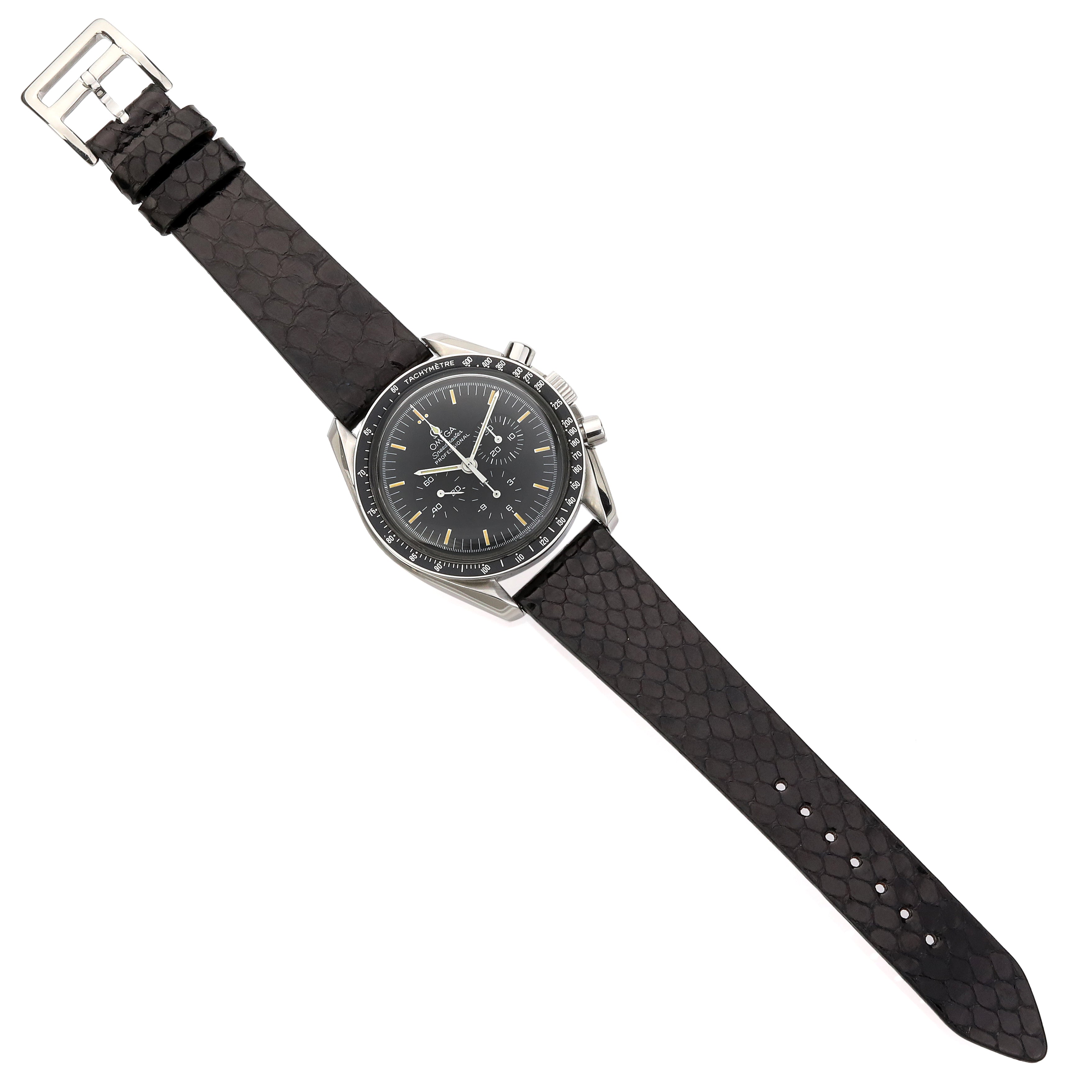 Snake Leather Watch Strap